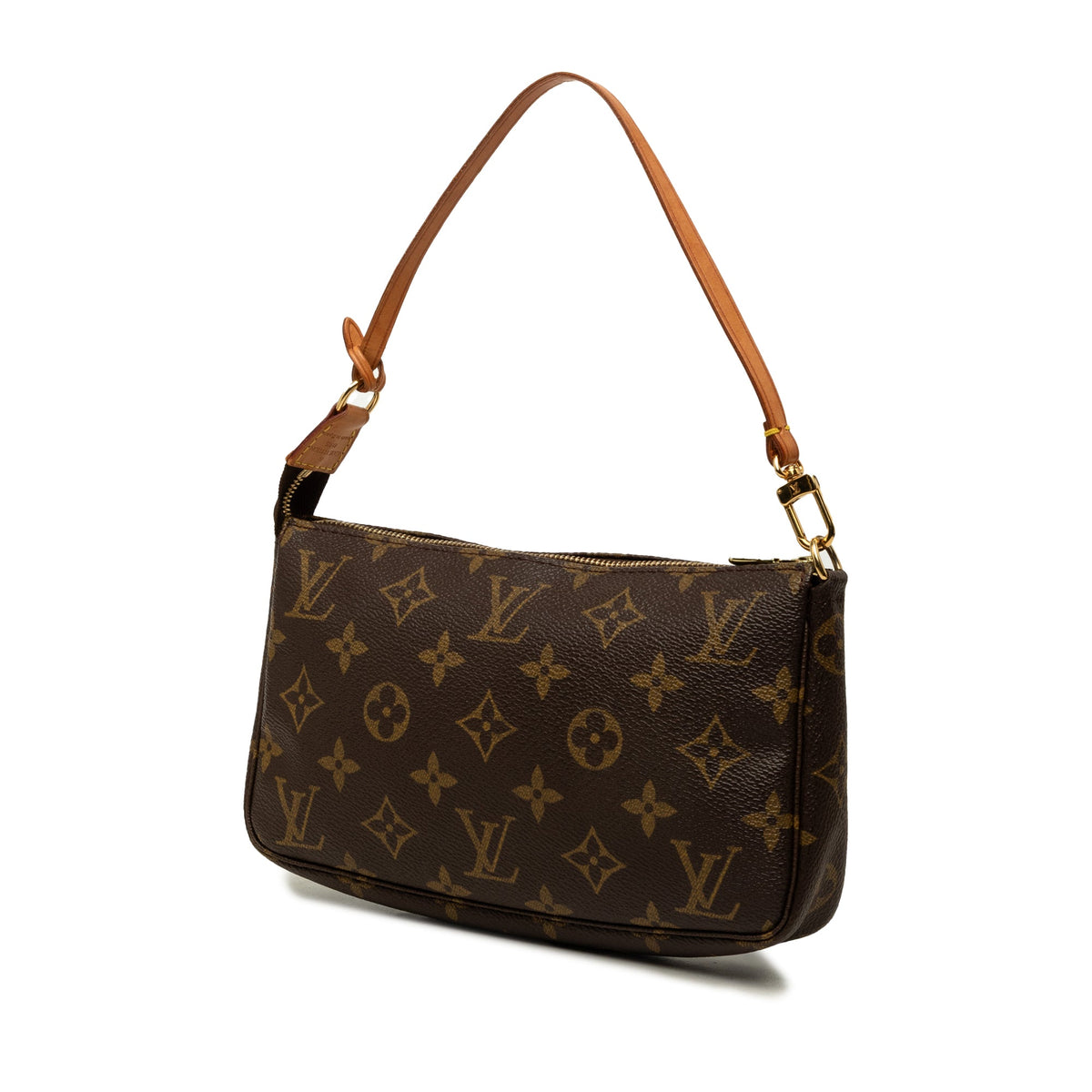 Louis Vuitton Monogram Pochette Accessoires — Brown