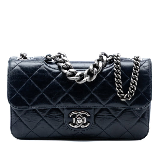 Chanel Medium Quilted Glazed Calfskin Perfect Edge Flap