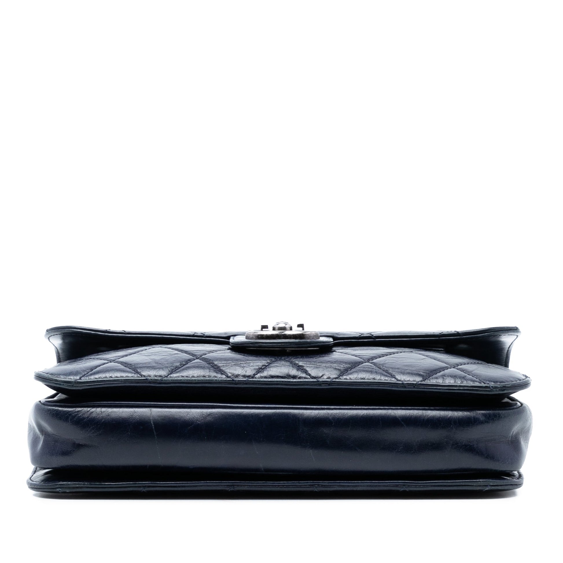 Chanel Medium Quilted Glazed Calfskin Perfect Edge Flap