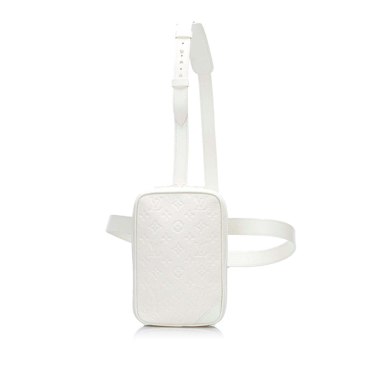Louis Vuitton Monogram Taurillon Utility Side