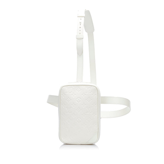 Louis Vuitton Monogram Taurillon Utility Side