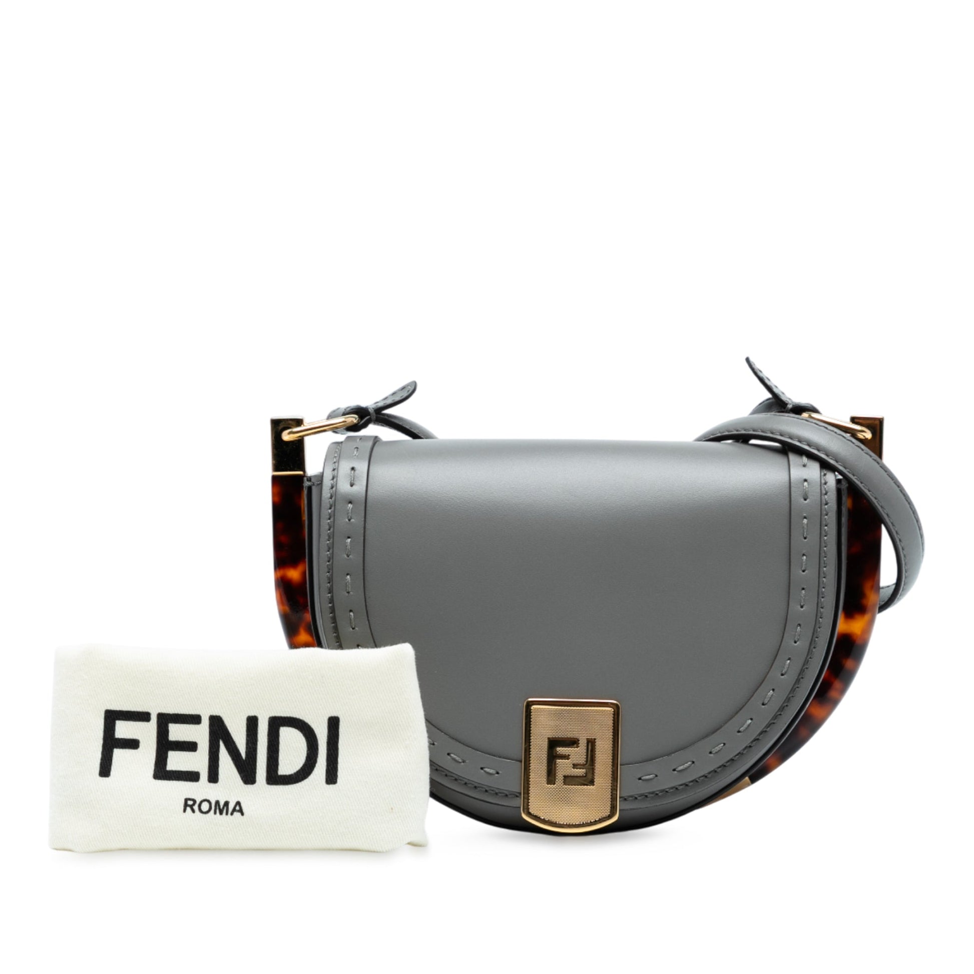 Fendi Leather Moonlight Crossbody
