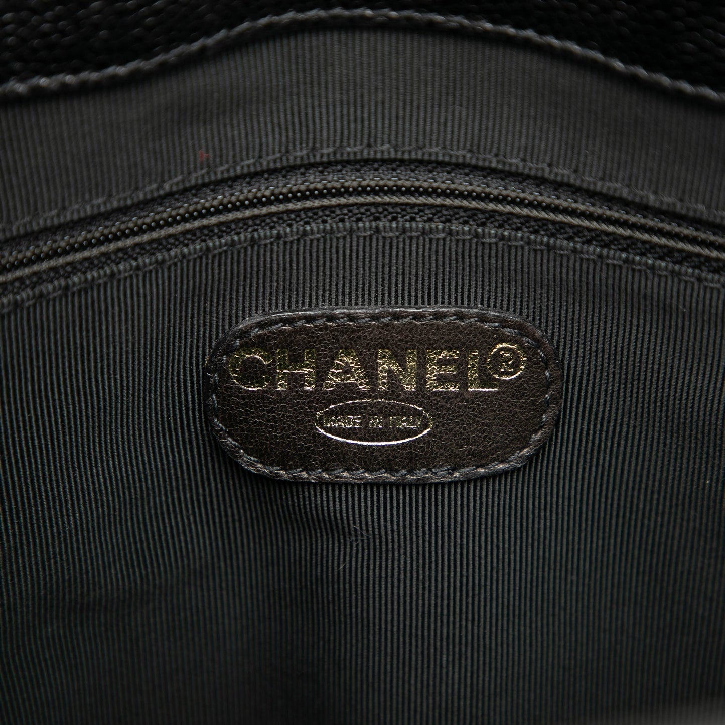 Chanel Triple CC Caviar Tote
