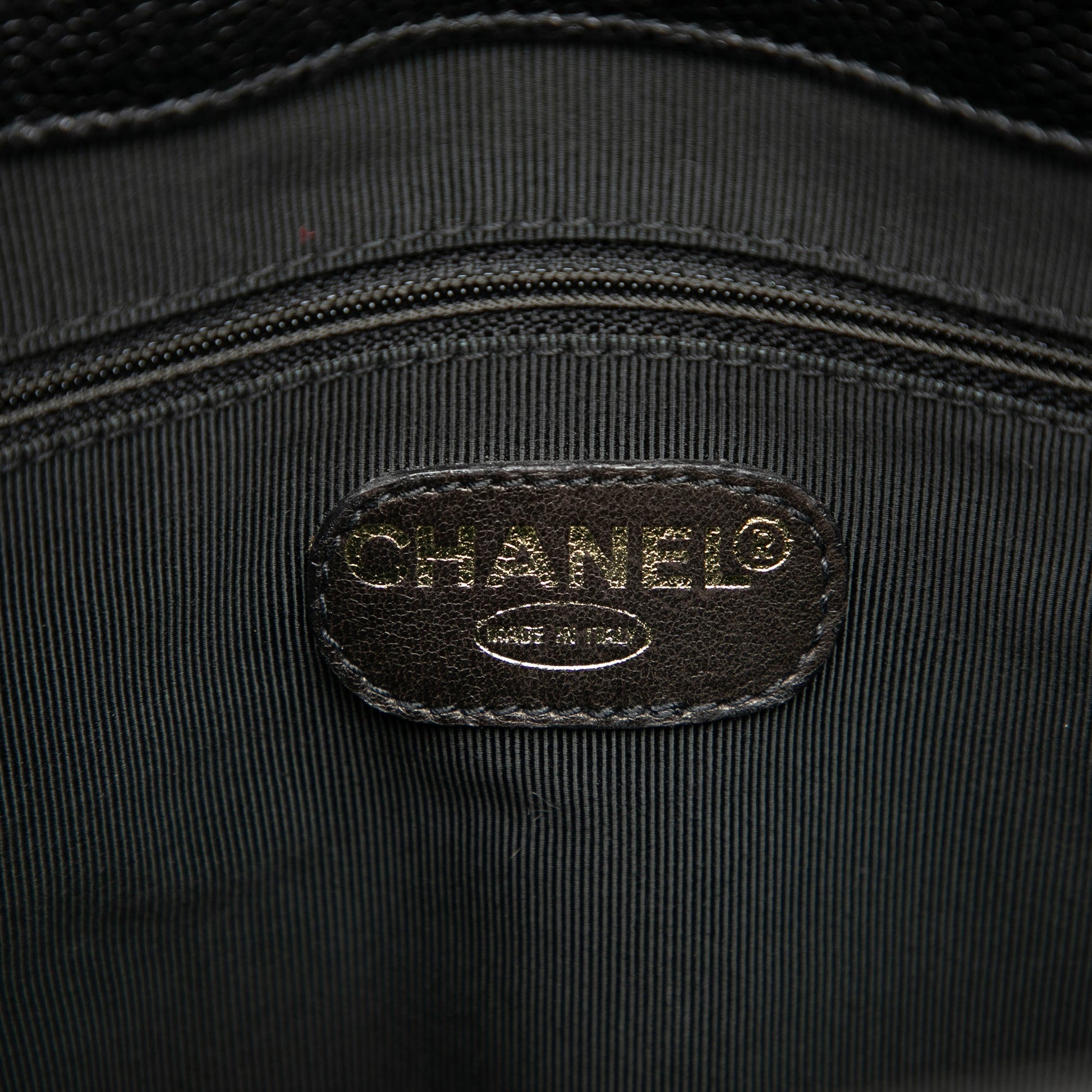 Chanel Triple CC Caviar Tote