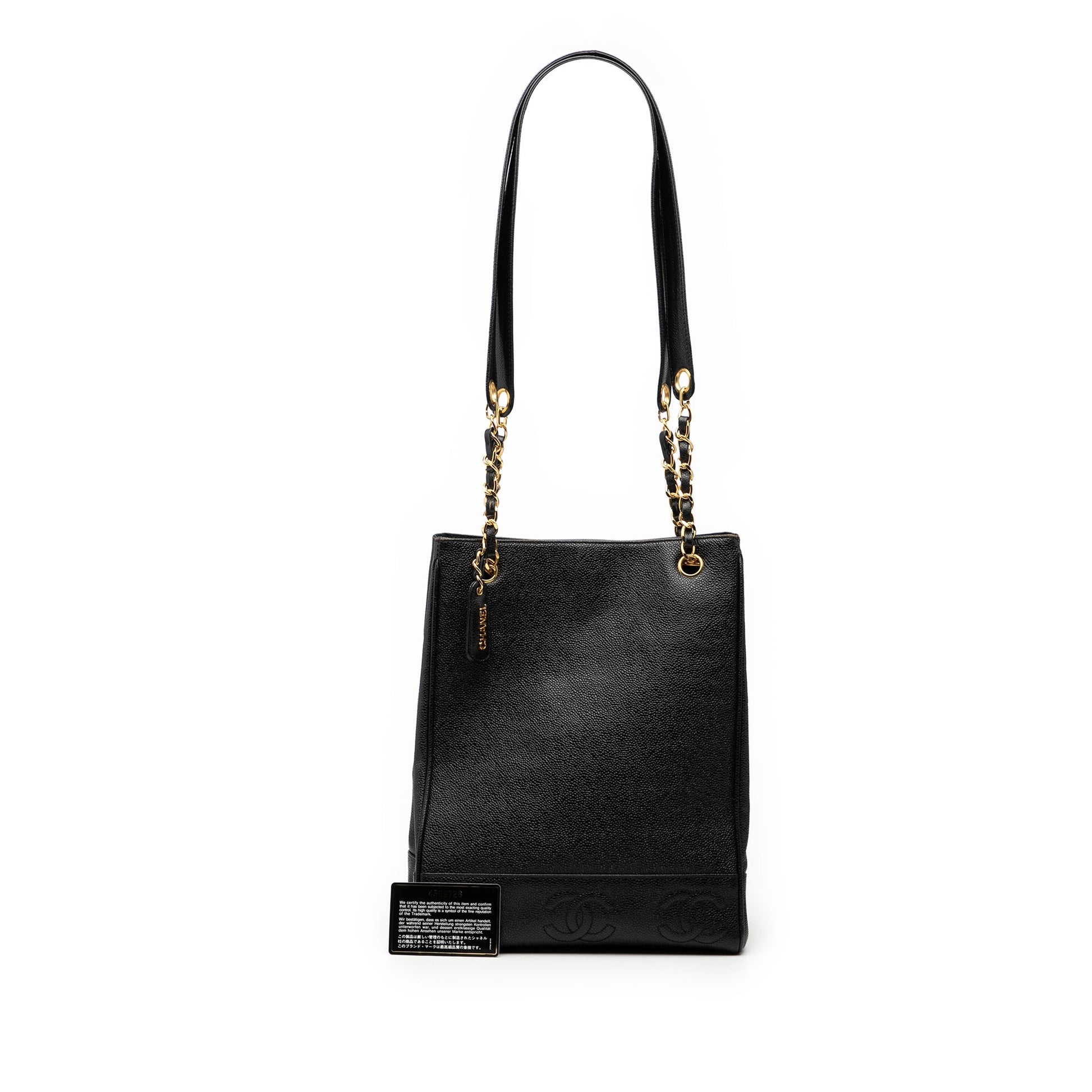 Chanel Triple CC Caviar Tote