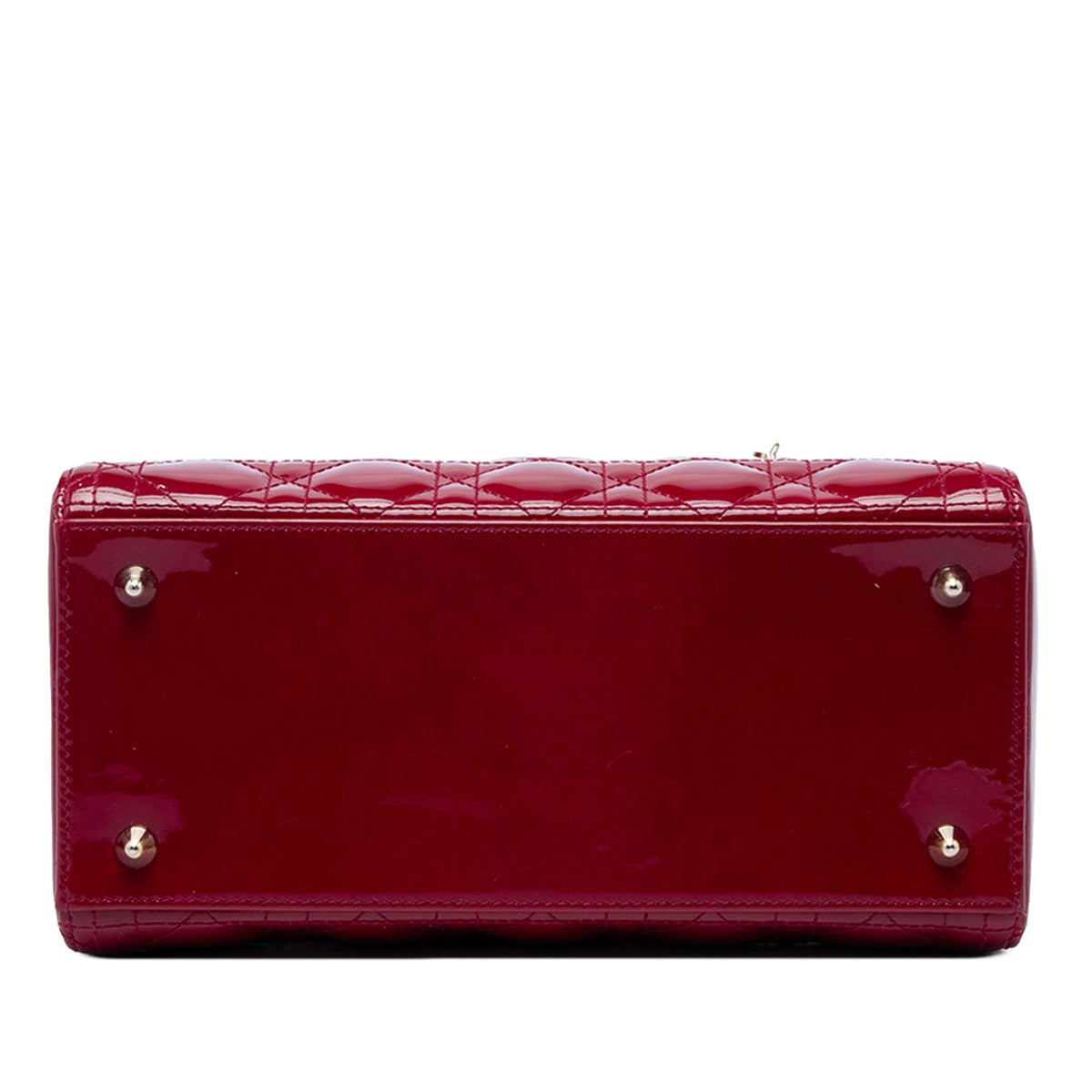 Dior Medium Patent Cannage Lady Dior