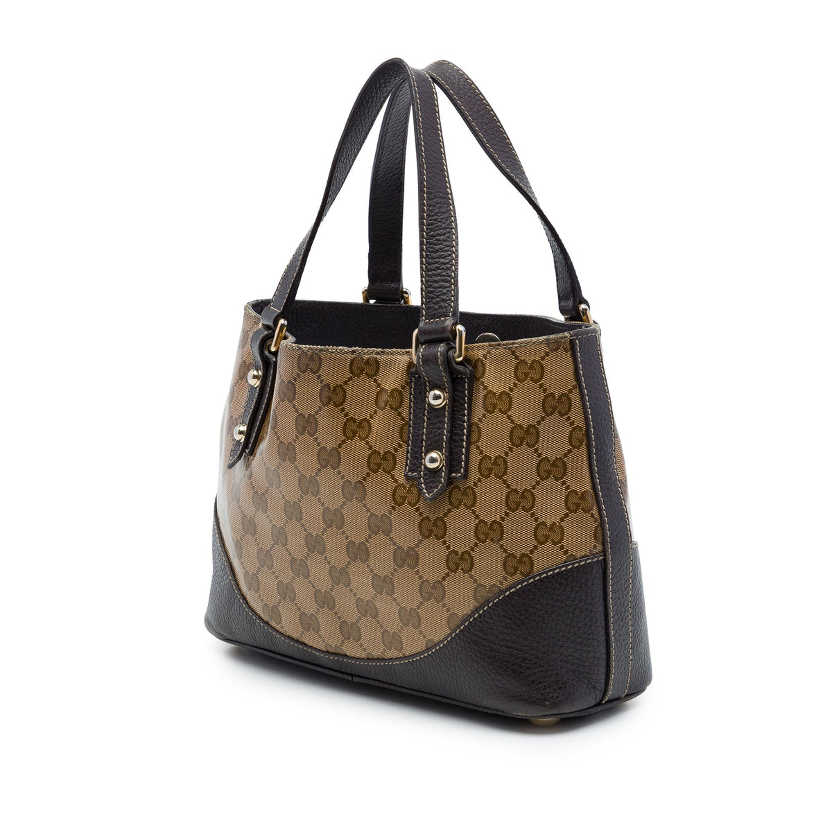 Gucci GG Crystal Handbag — Beige