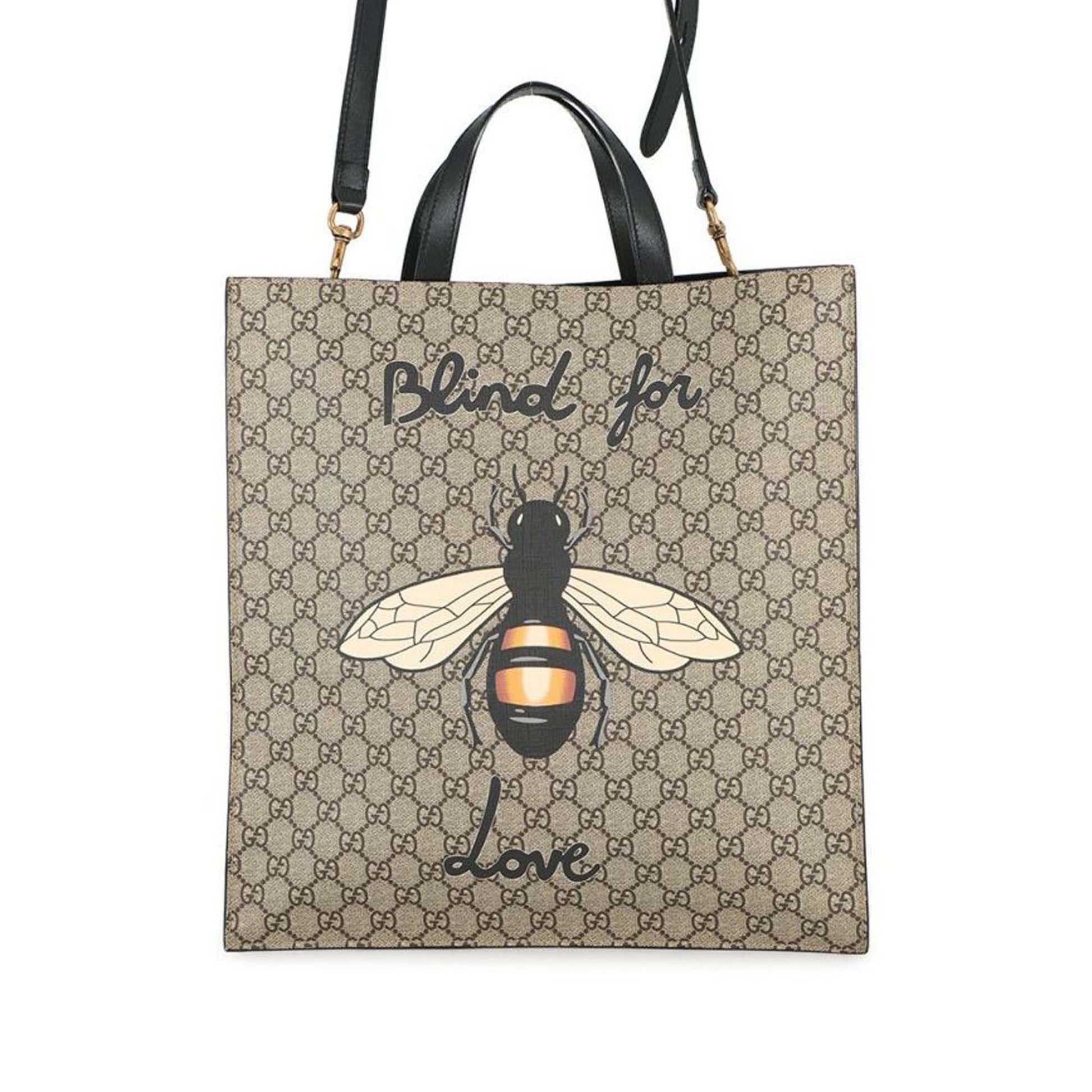 Gucci GG Supreme Blind For Love Satchel