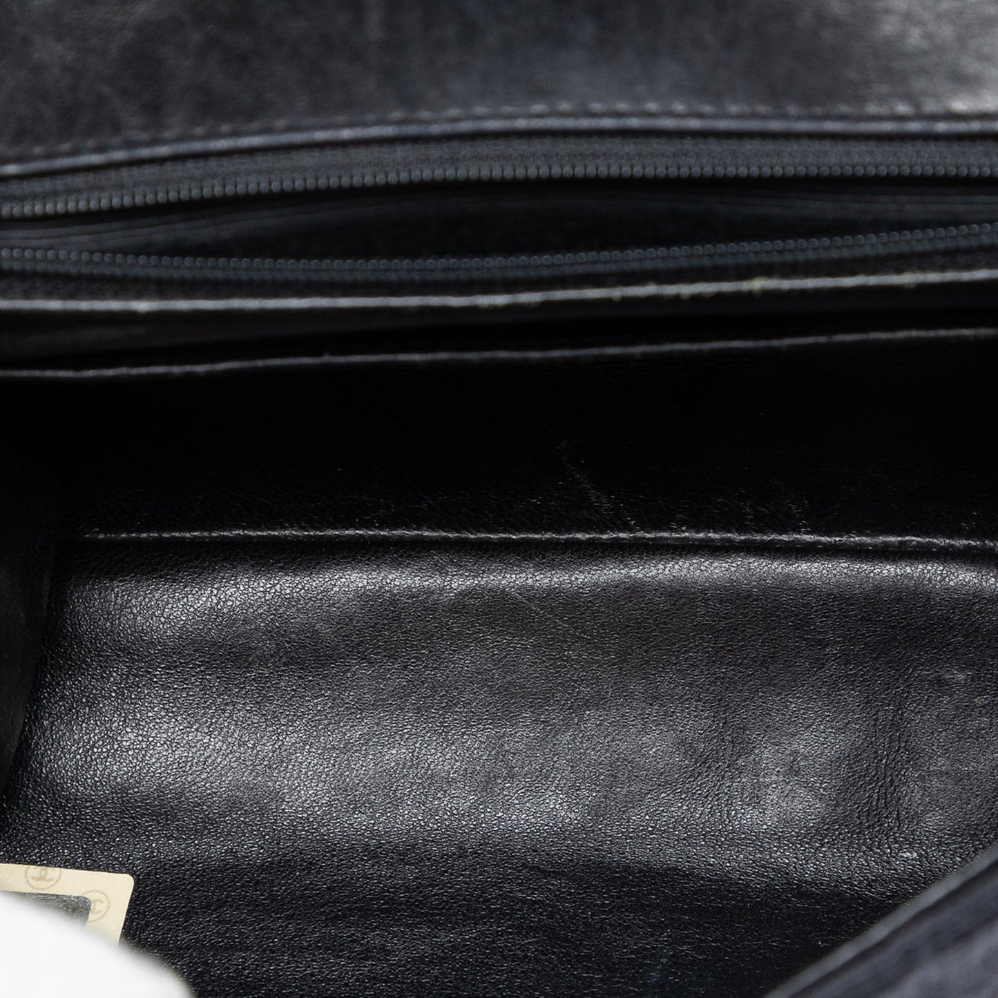 Chanel CC Vertical Quilted Nylon Grosgrain Single Flap