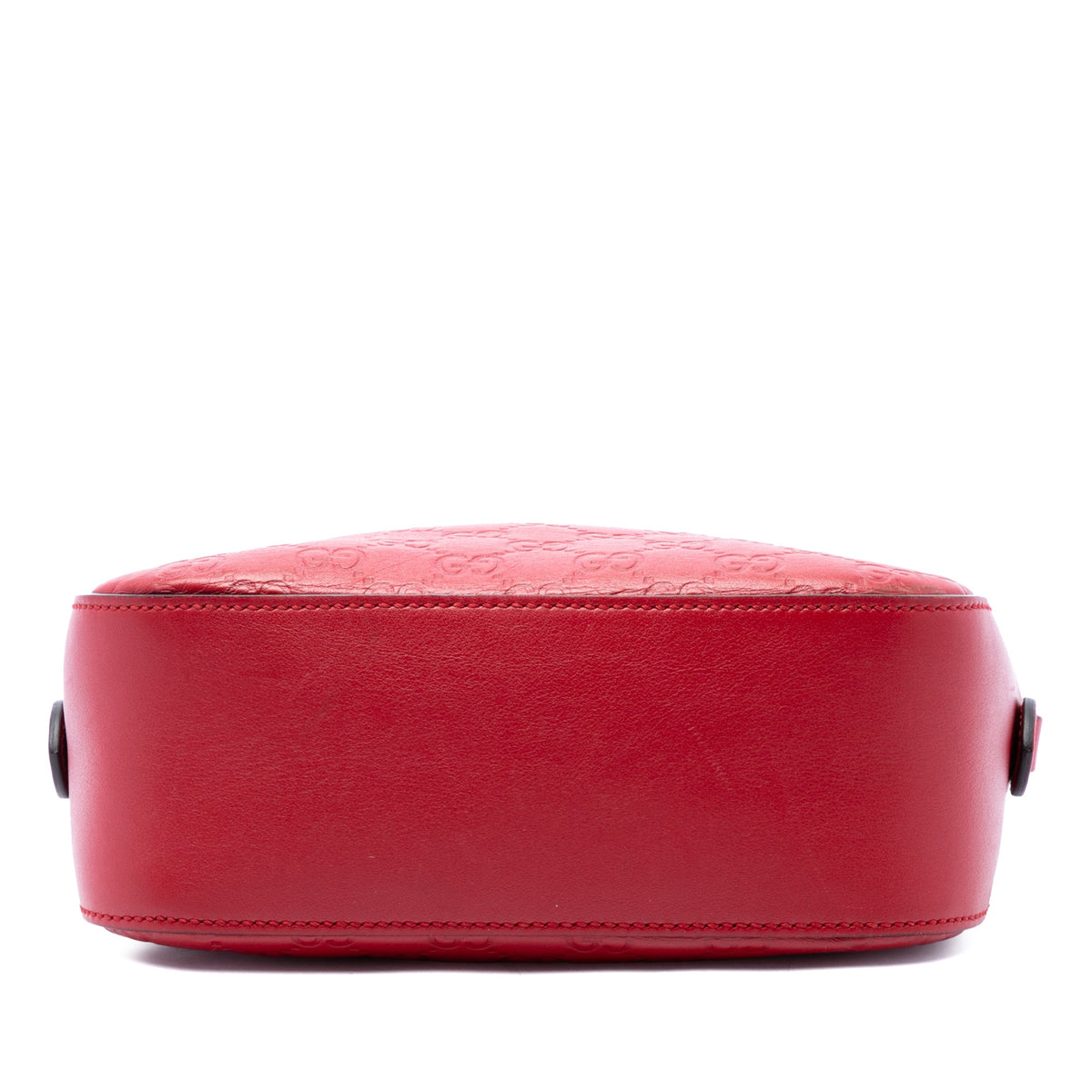 Gucci Guccissima Camera Bag — Red