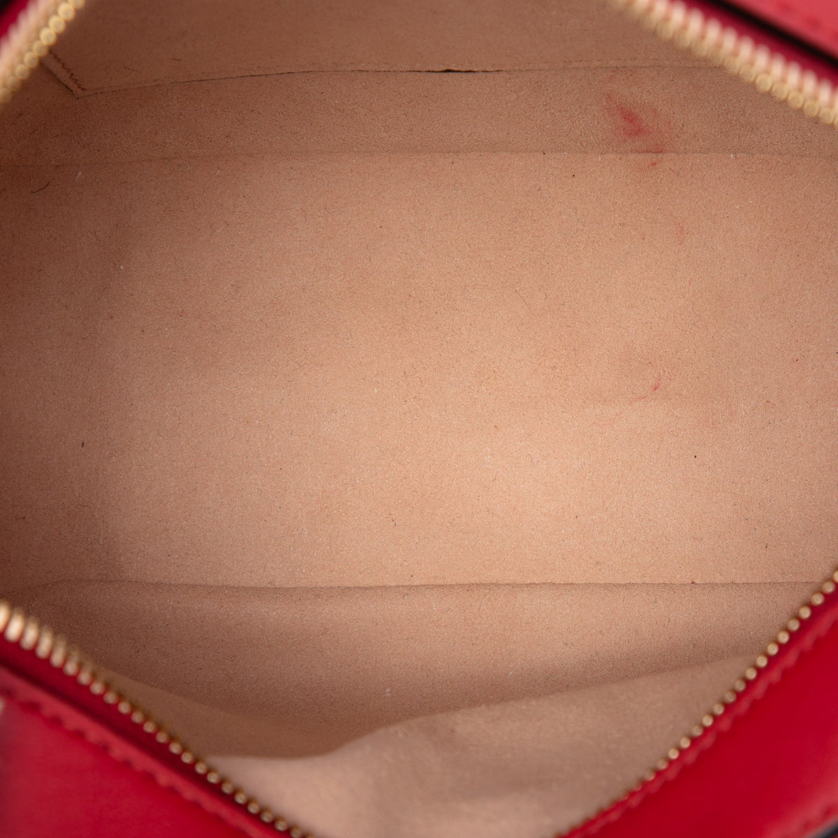 Gucci Guccissima Camera Bag — Red