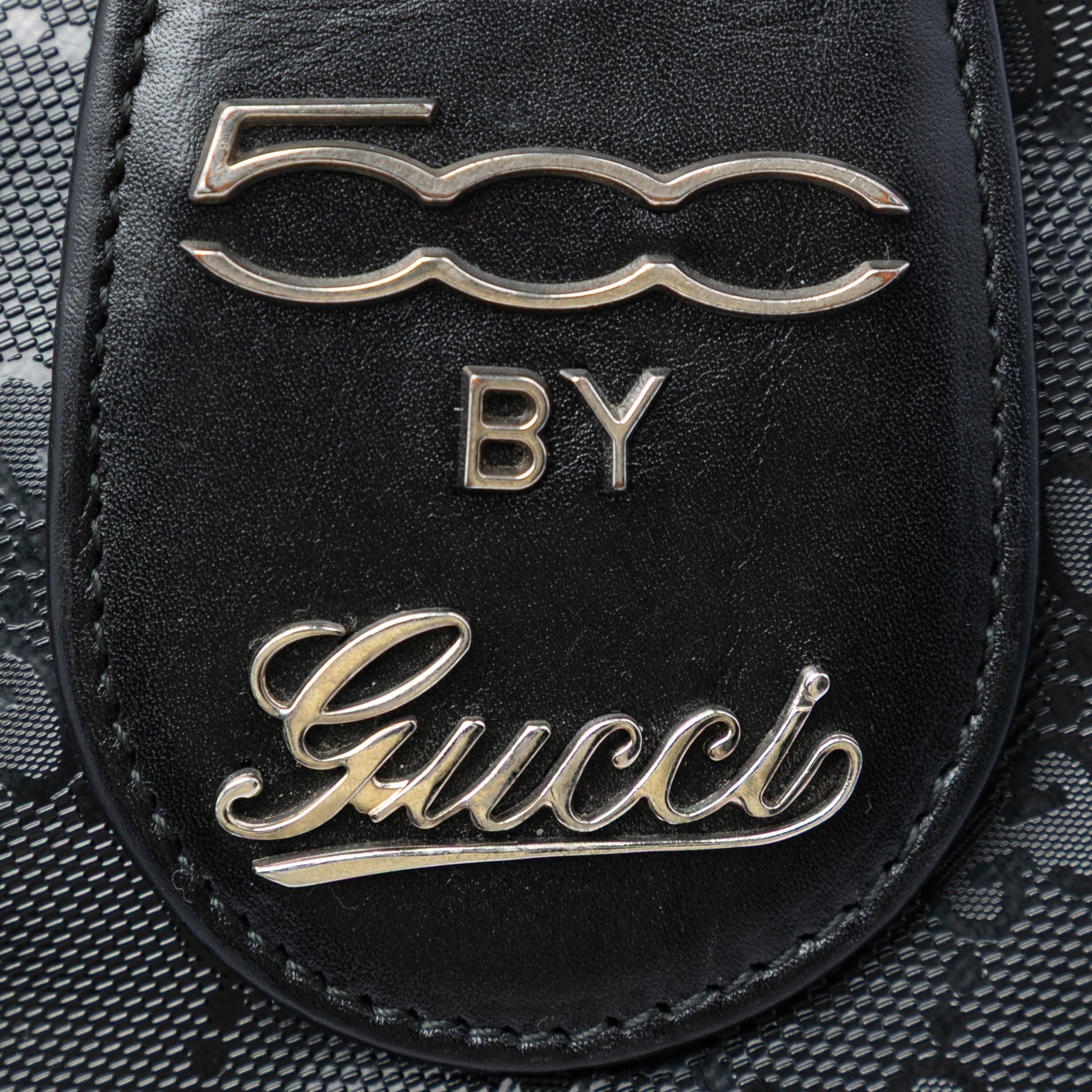 Gucci Fiat 500 Medium GG Imprime Web Messenger Bag