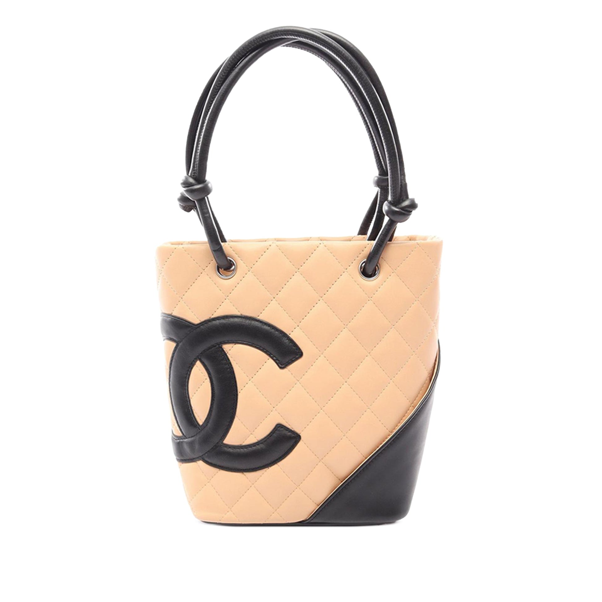 Chanel Small Quilted Calfskin Cambon Ligne Tote