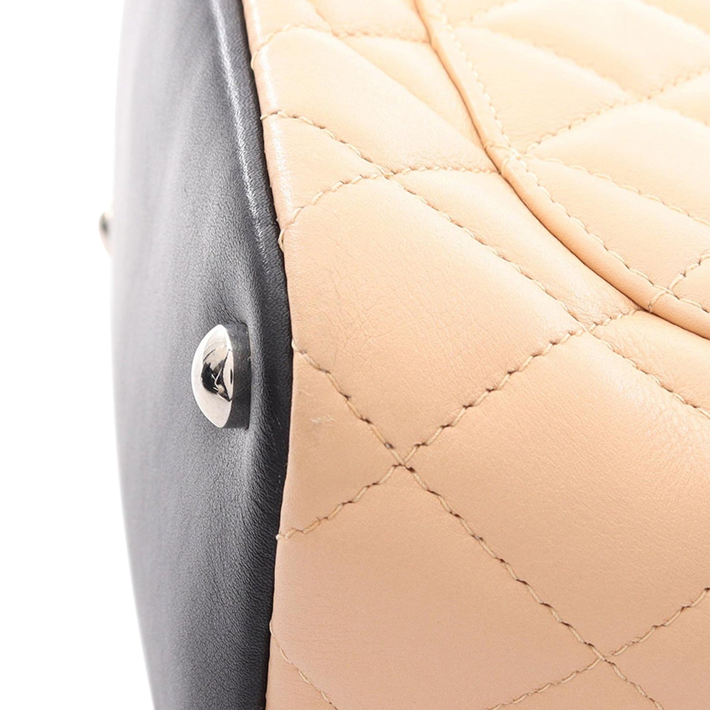 Chanel Small Quilted Calfskin Cambon Ligne Tote