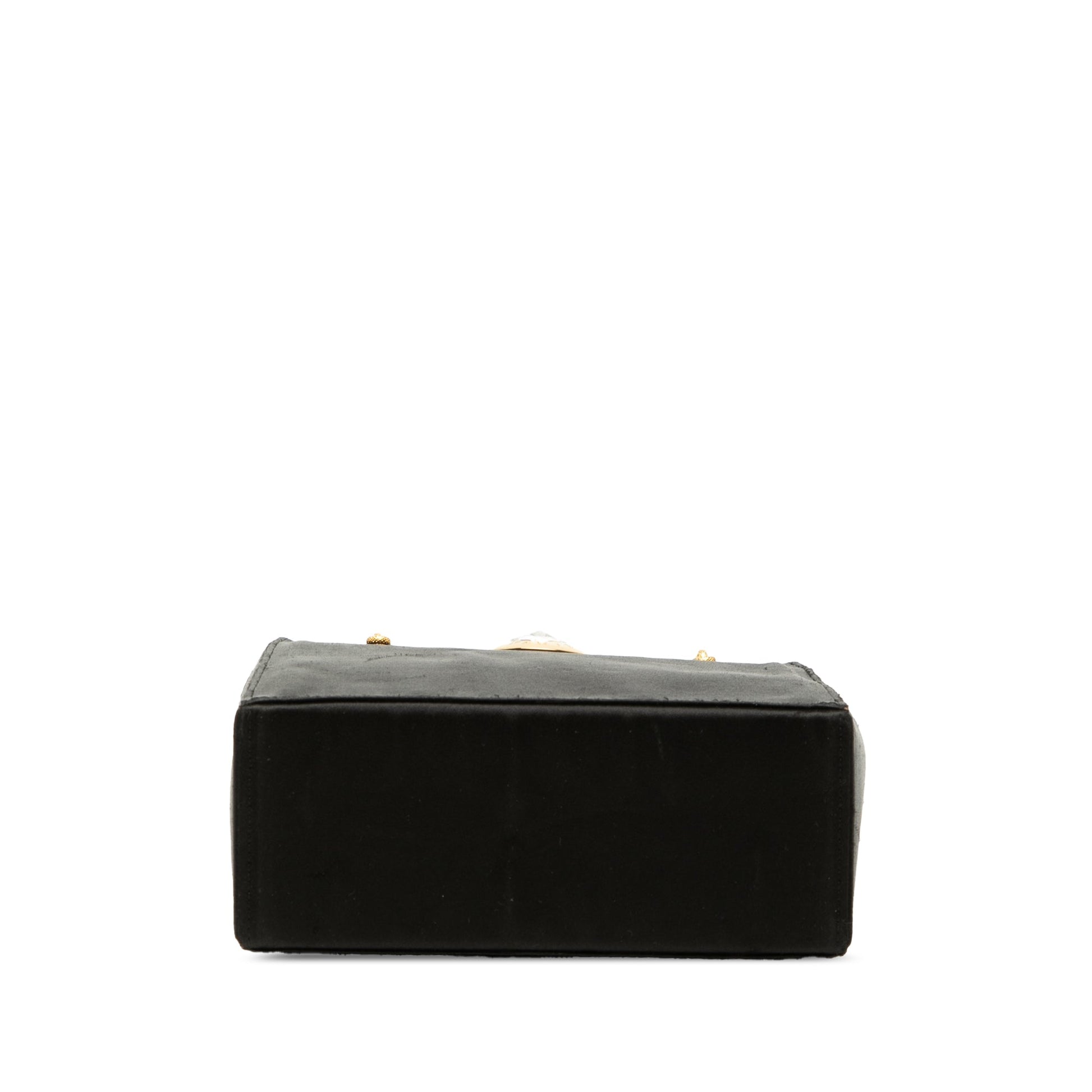 Celine Satin Starball Chain Top Handle Bag