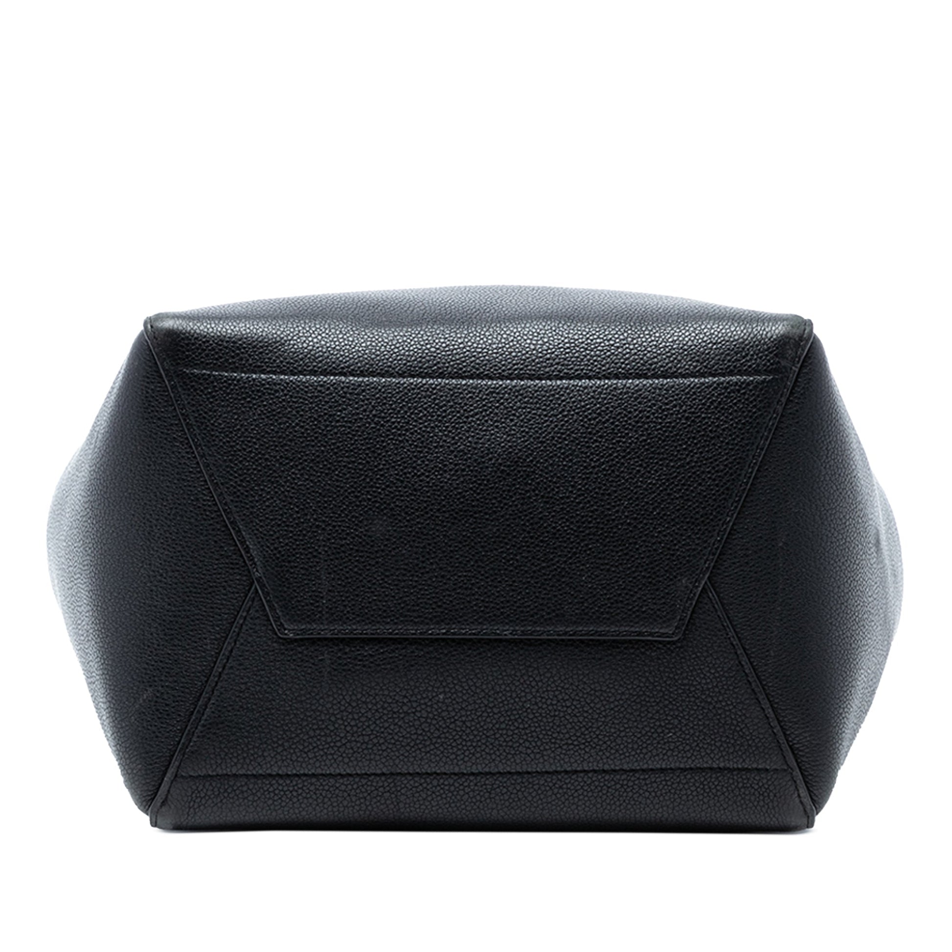 Medium Leather Seau Sangle Bucket Bag