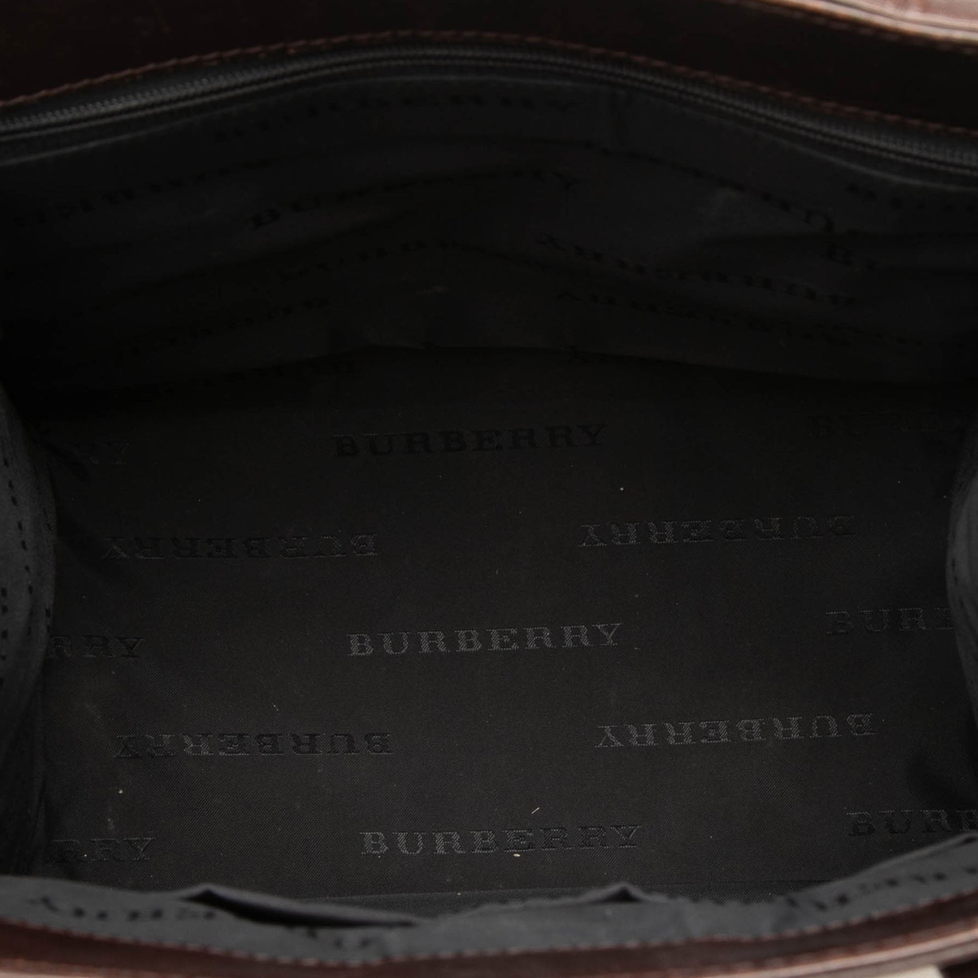 Burberry House Check Canvas Handbag