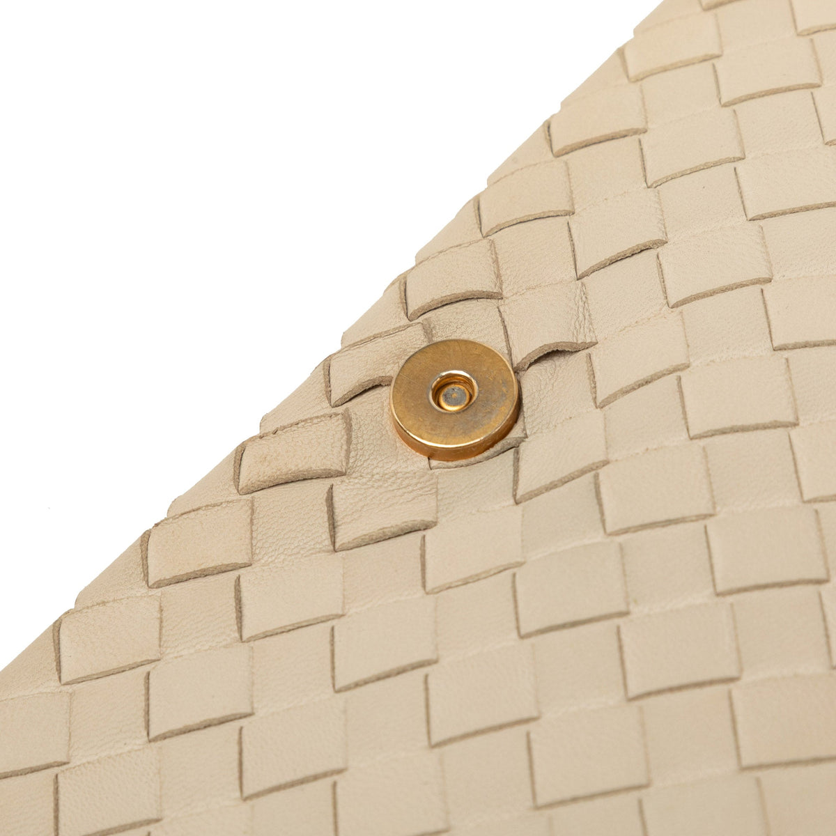 Bottega Veneta Nappa Intrecciato Flap Crossbody — Brown