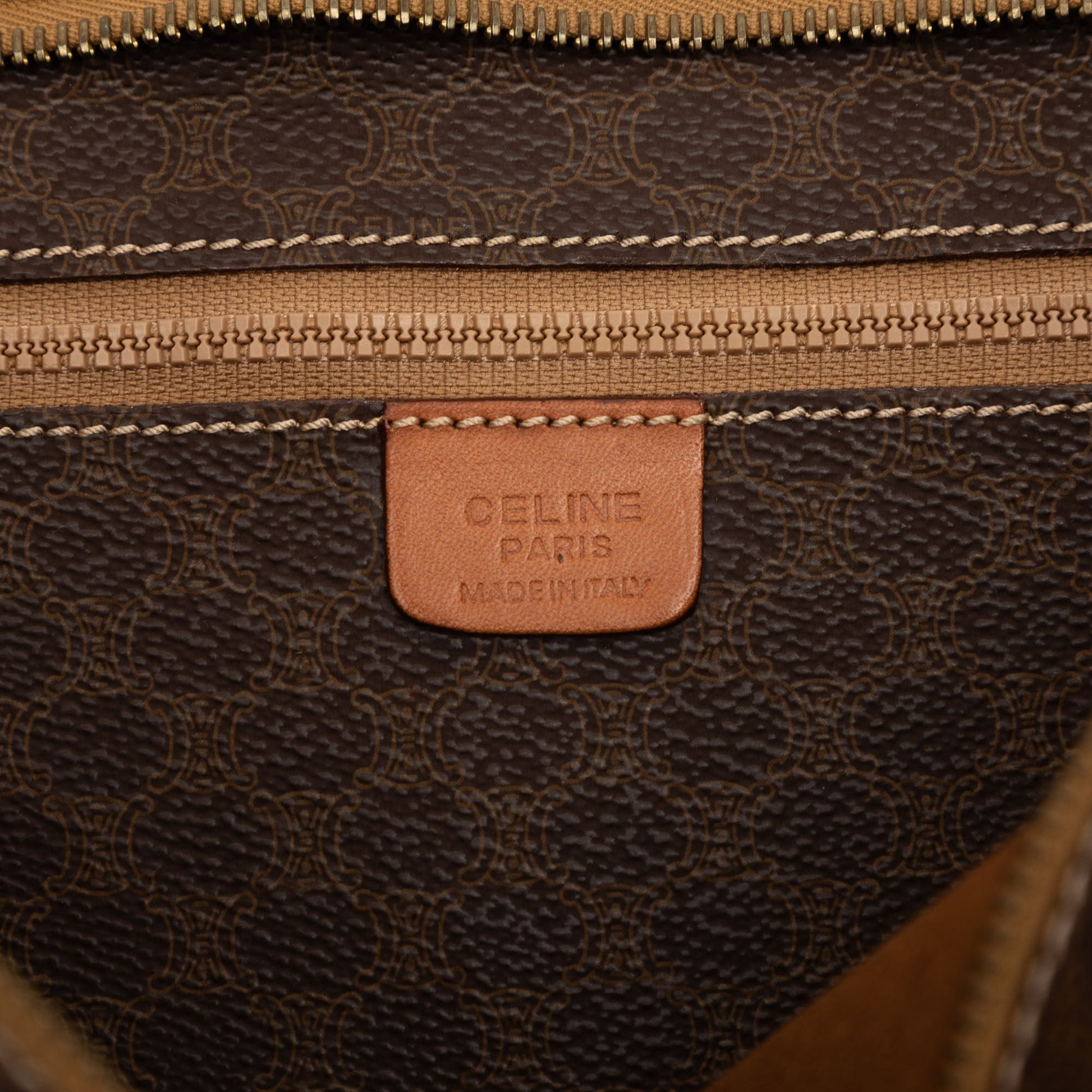 Celine Macadam Coated Canvas Tote