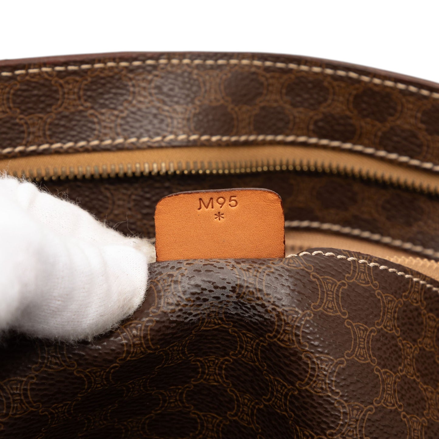 Celine Macadam Coated Canvas Tote
