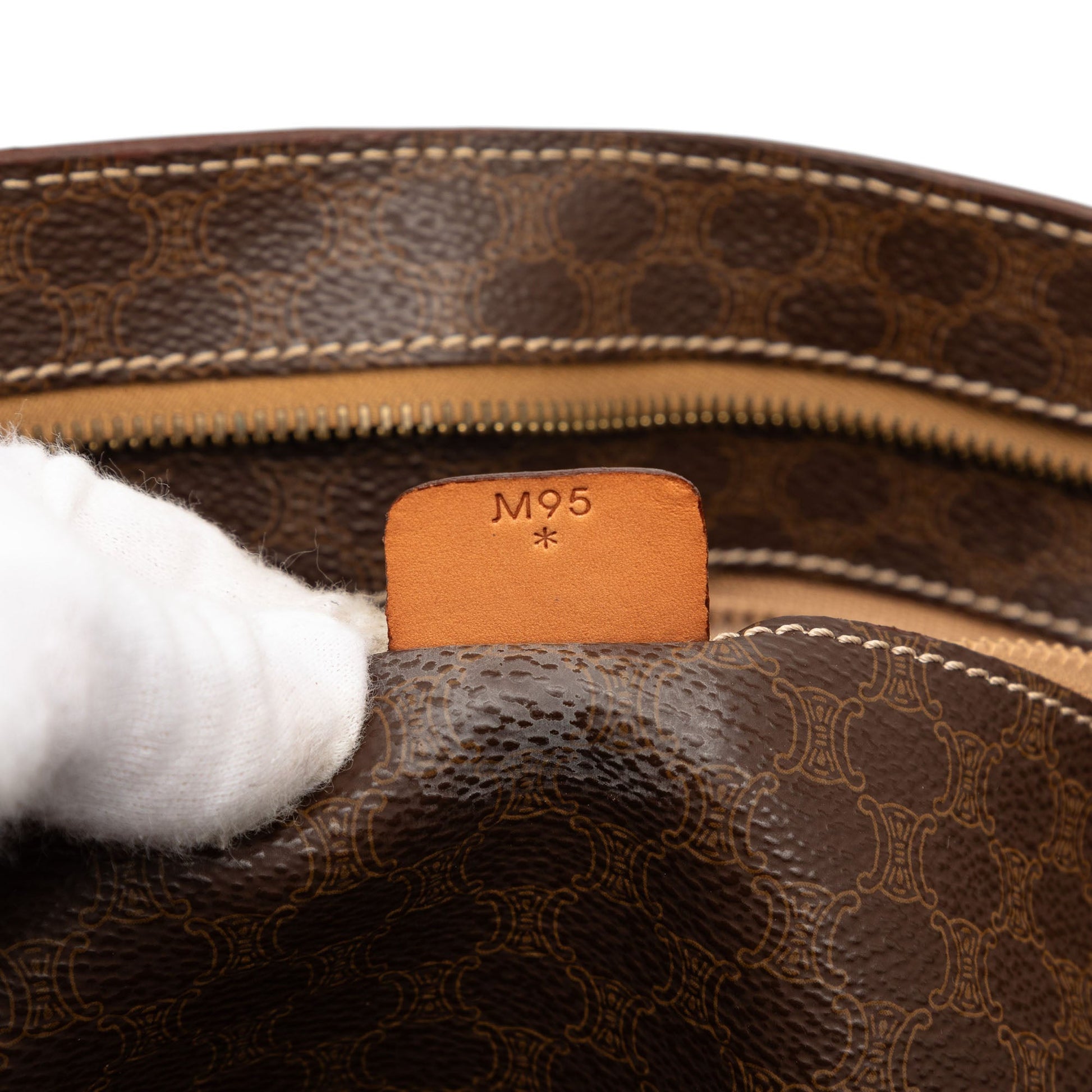 Celine Macadam Coated Canvas Tote