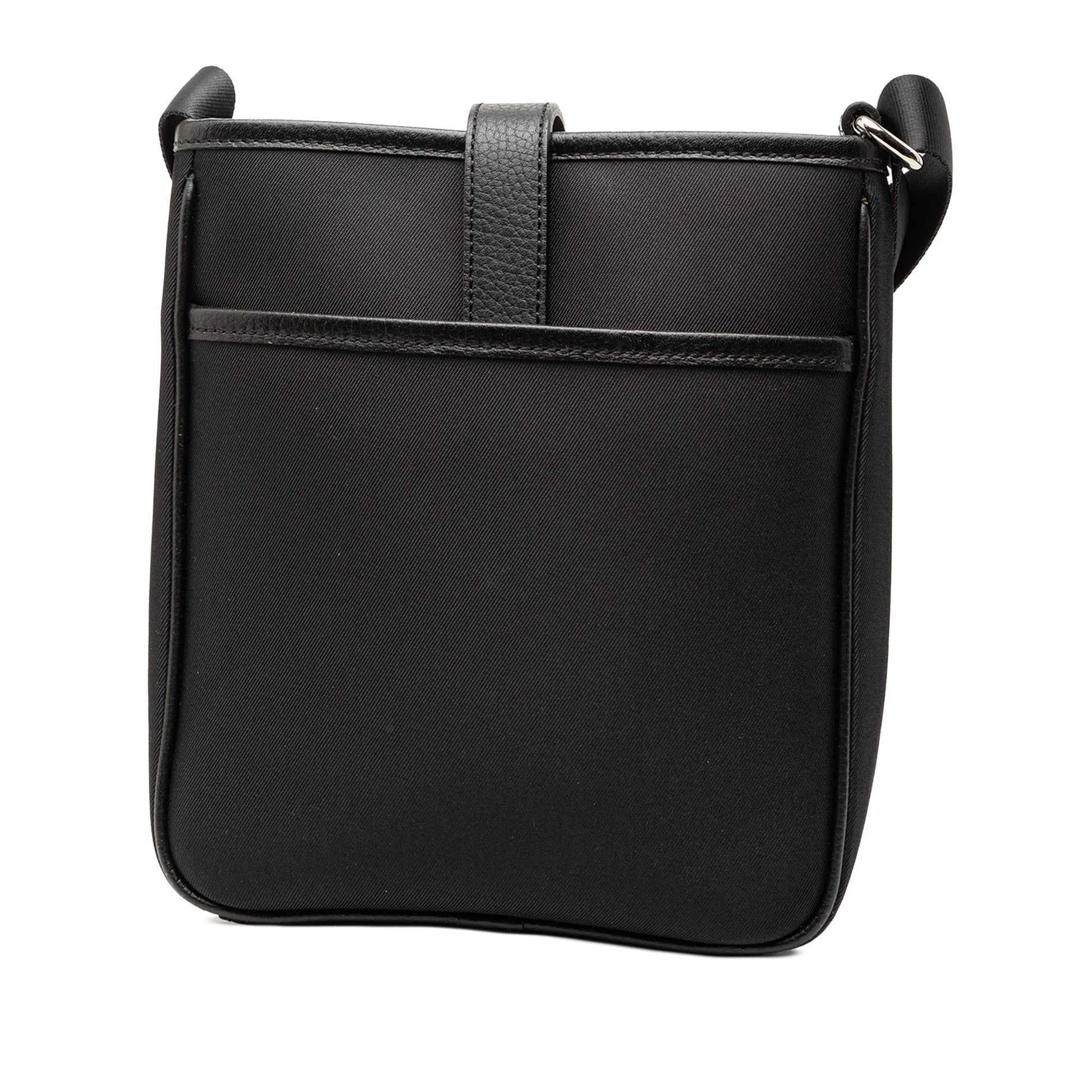 Burberry Nova Check Trimmed Canvas Crossbody