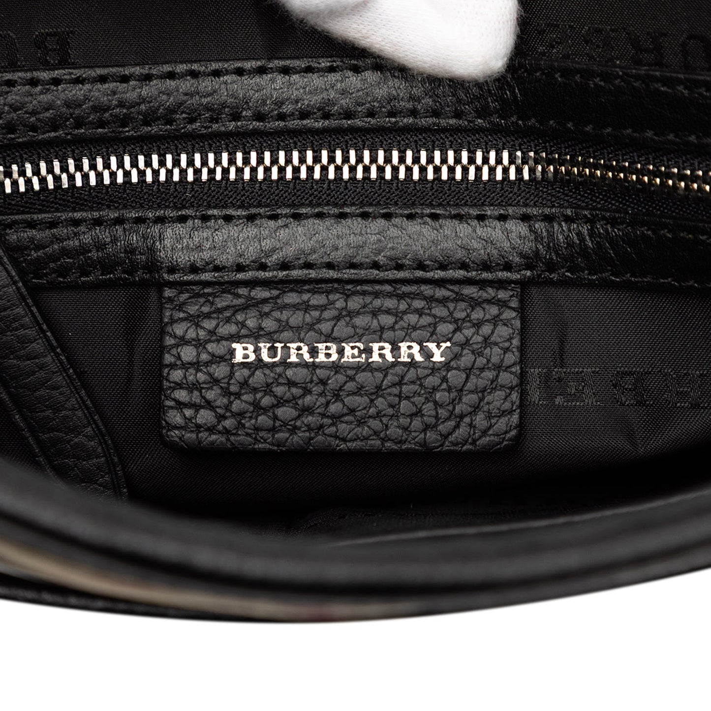 Burberry Nova Check Trimmed Canvas Crossbody