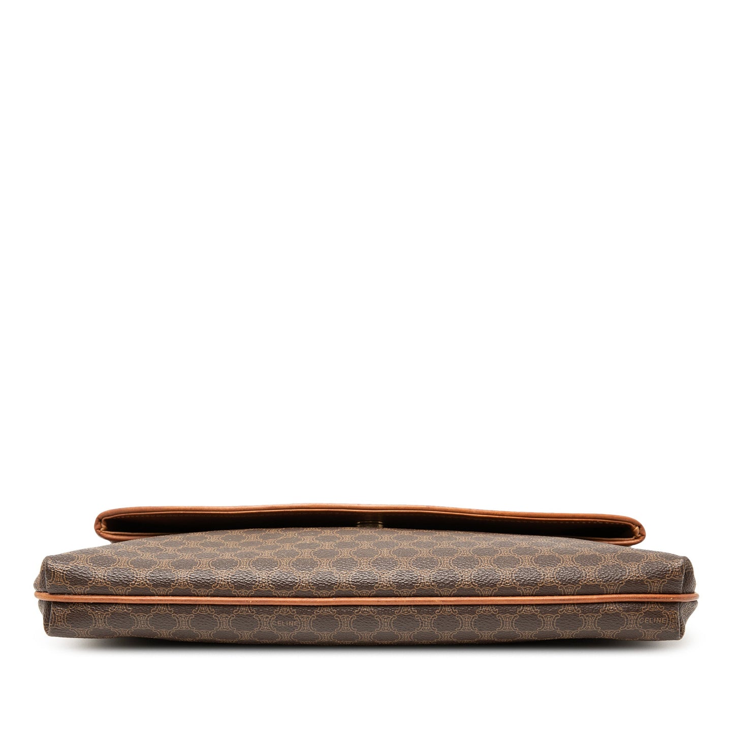 Celine Macadam Coated Canvas Clutch