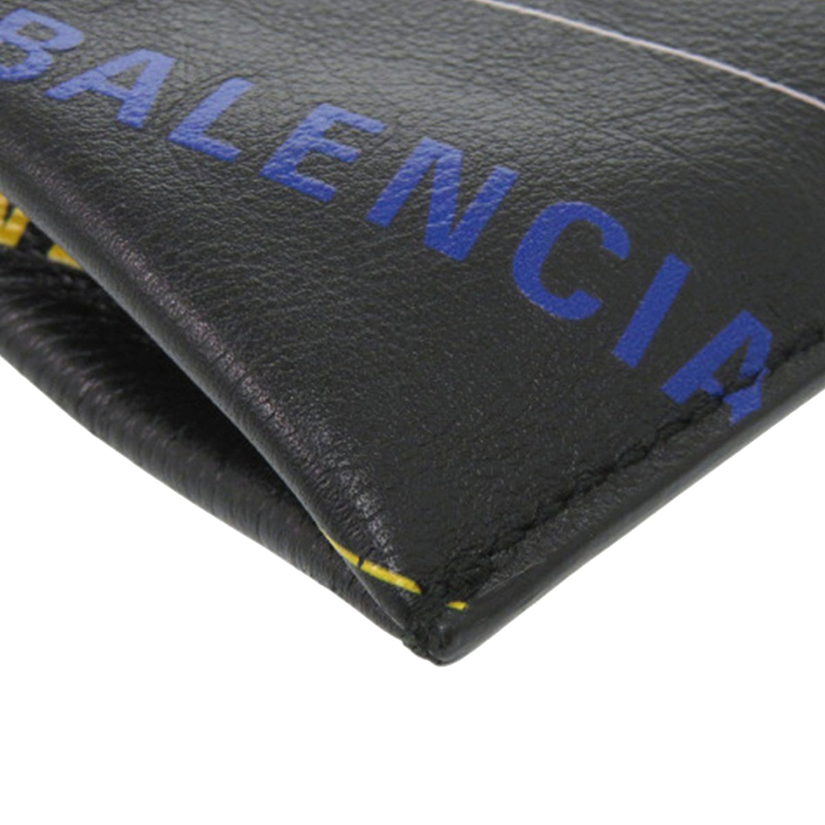 Balenciaga Calfskin Allover Logo Shopper Tote