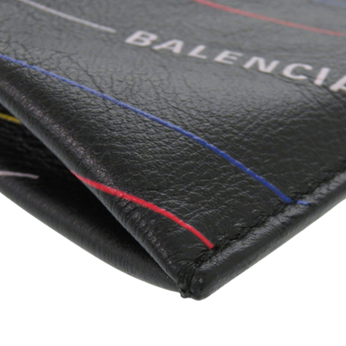 Balenciaga Calfskin Allover Logo Shopper Tote