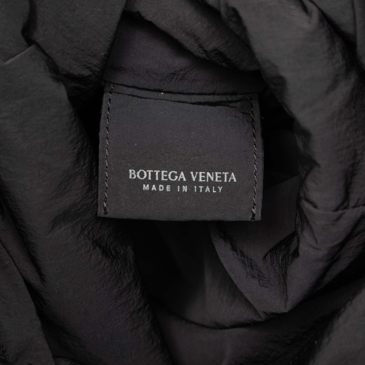 Bottega Veneta Nylon Intrecciato Effect Clutch