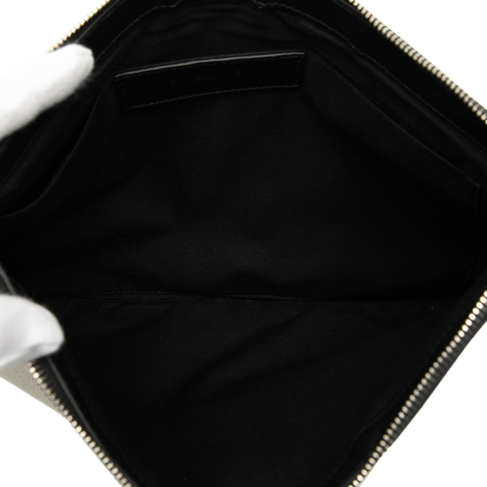 Balenciaga M Canvas Navy Clip Clutch