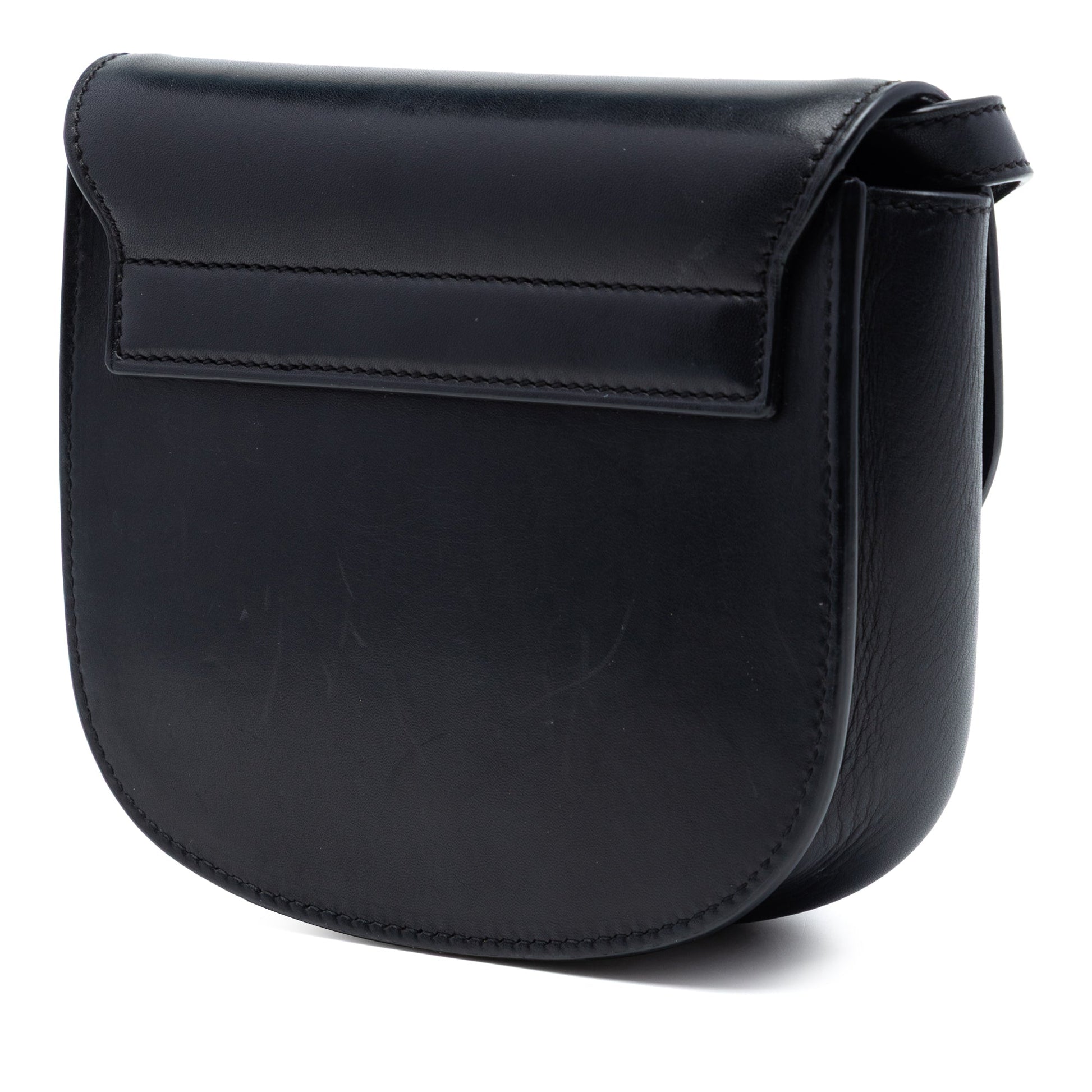 Saint Laurent Small Leather Monogram Kaia Crossbody