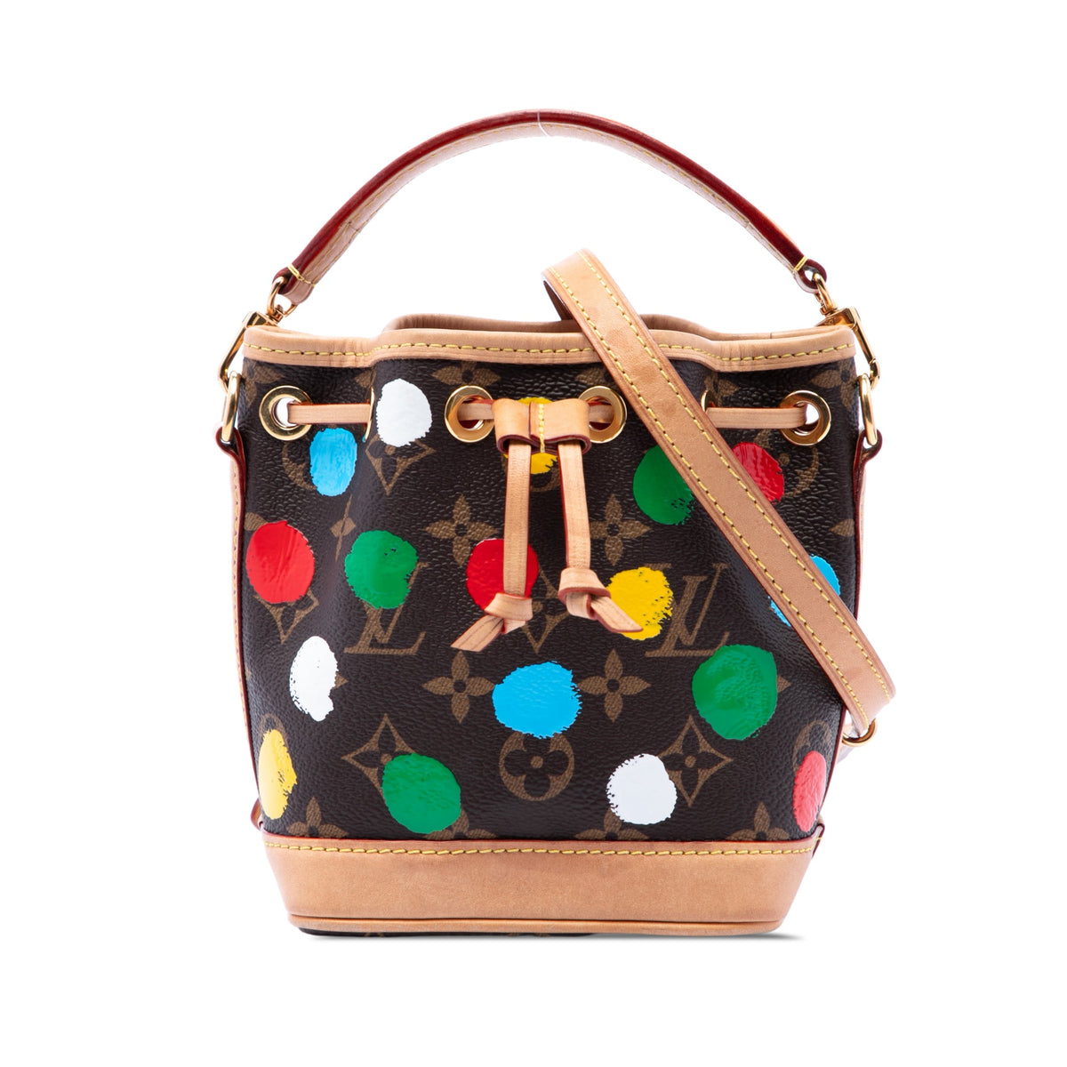 Louis Vuitton Yayoi Kusama Monogram Painted Dots Nano Noe