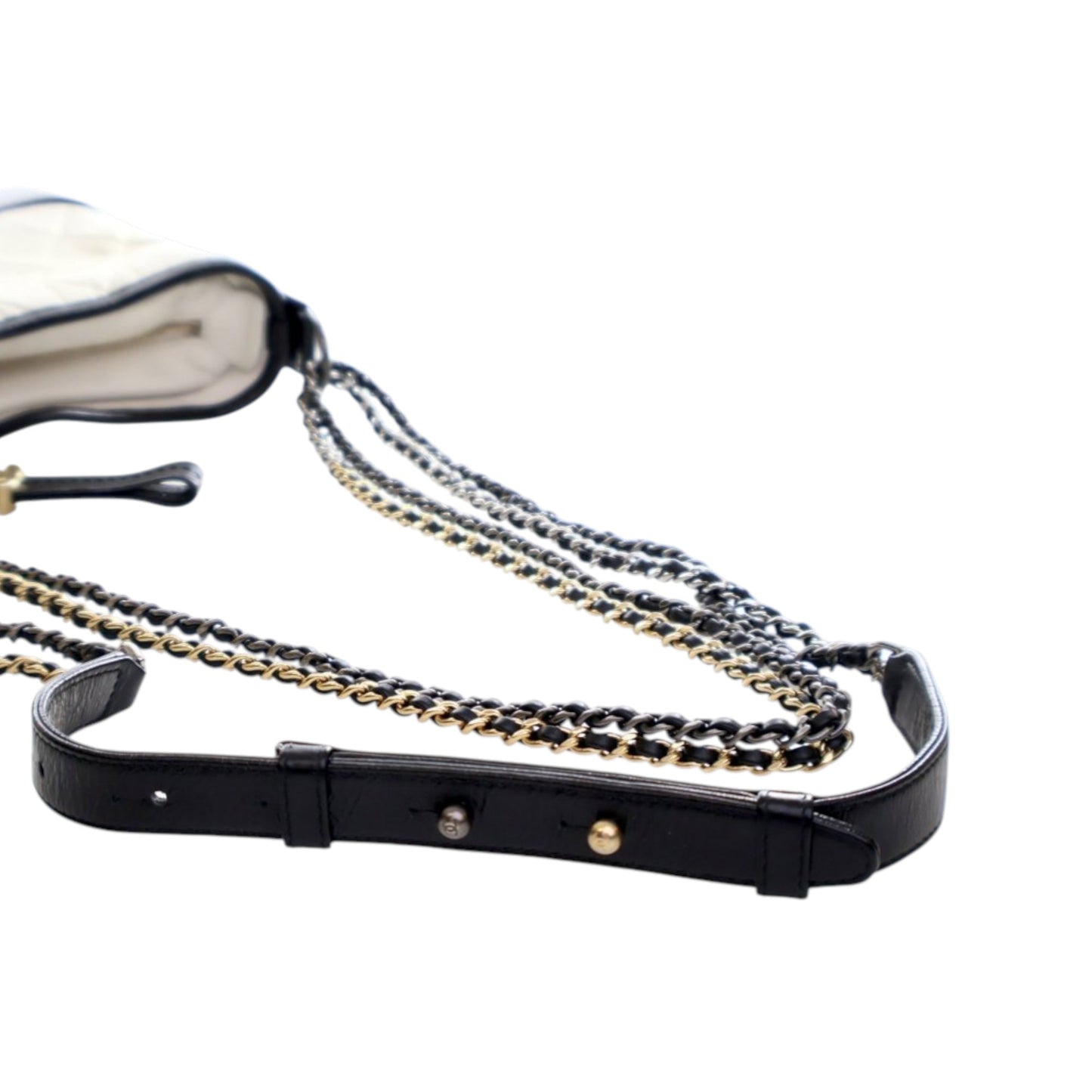 Chanel Small Bicolor Aged Calfskin Gabrielle Crossbody