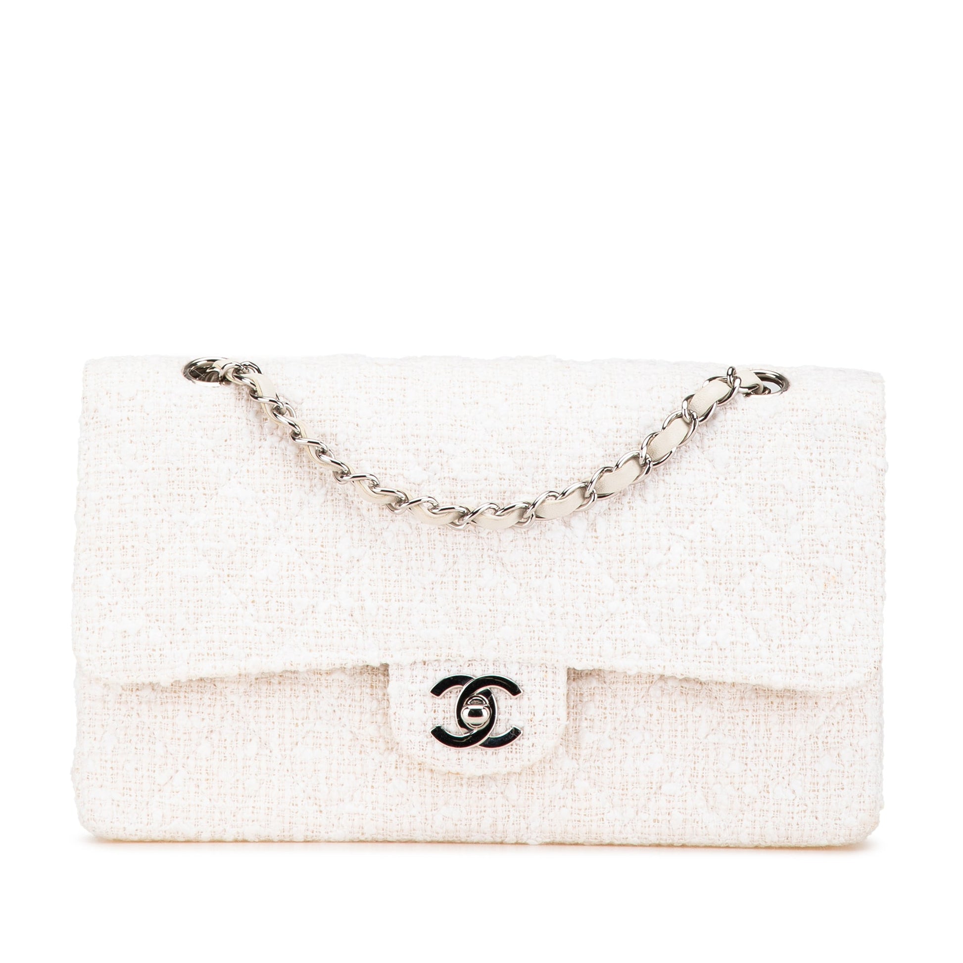 Medium Classic Tweed Double Flap
