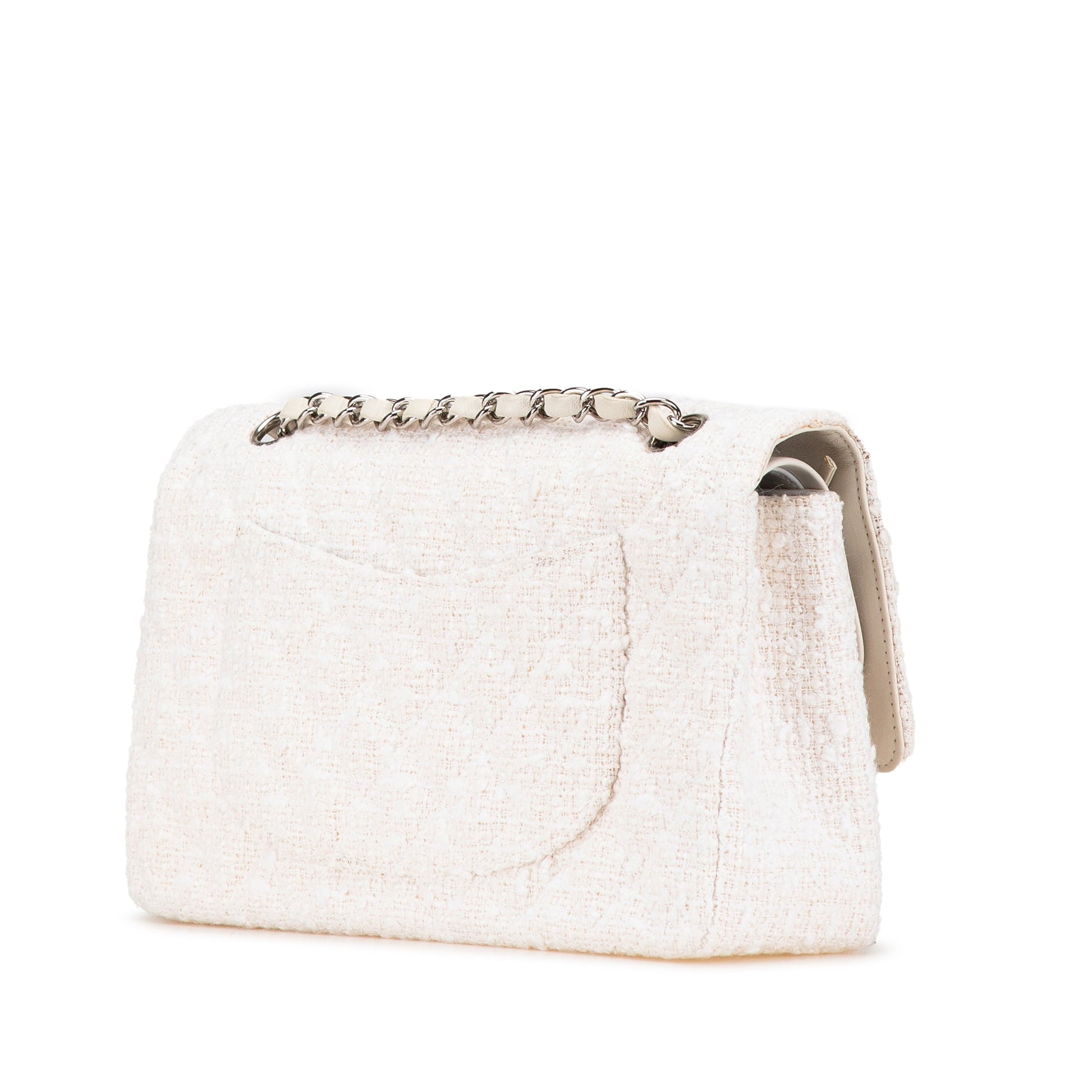 Medium Classic Tweed Double Flap