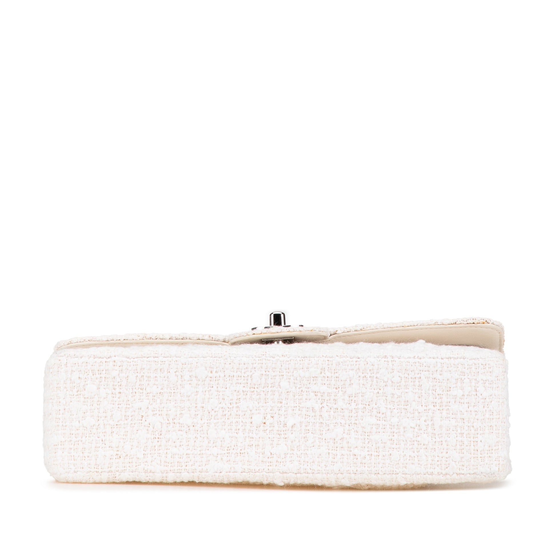 Medium Classic Tweed Double Flap