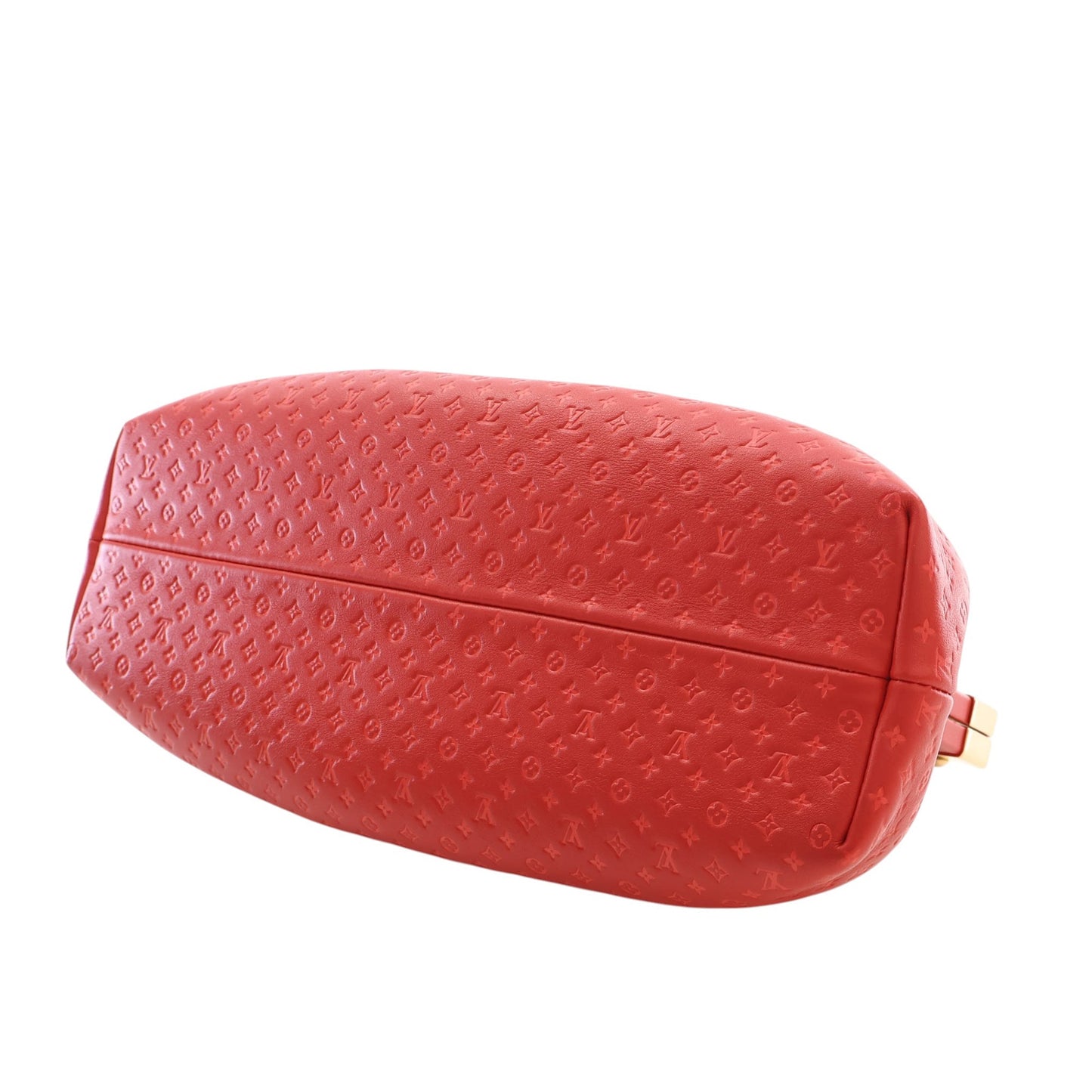Louis Vuitton Embossed Calfskin Nanogram Satchel