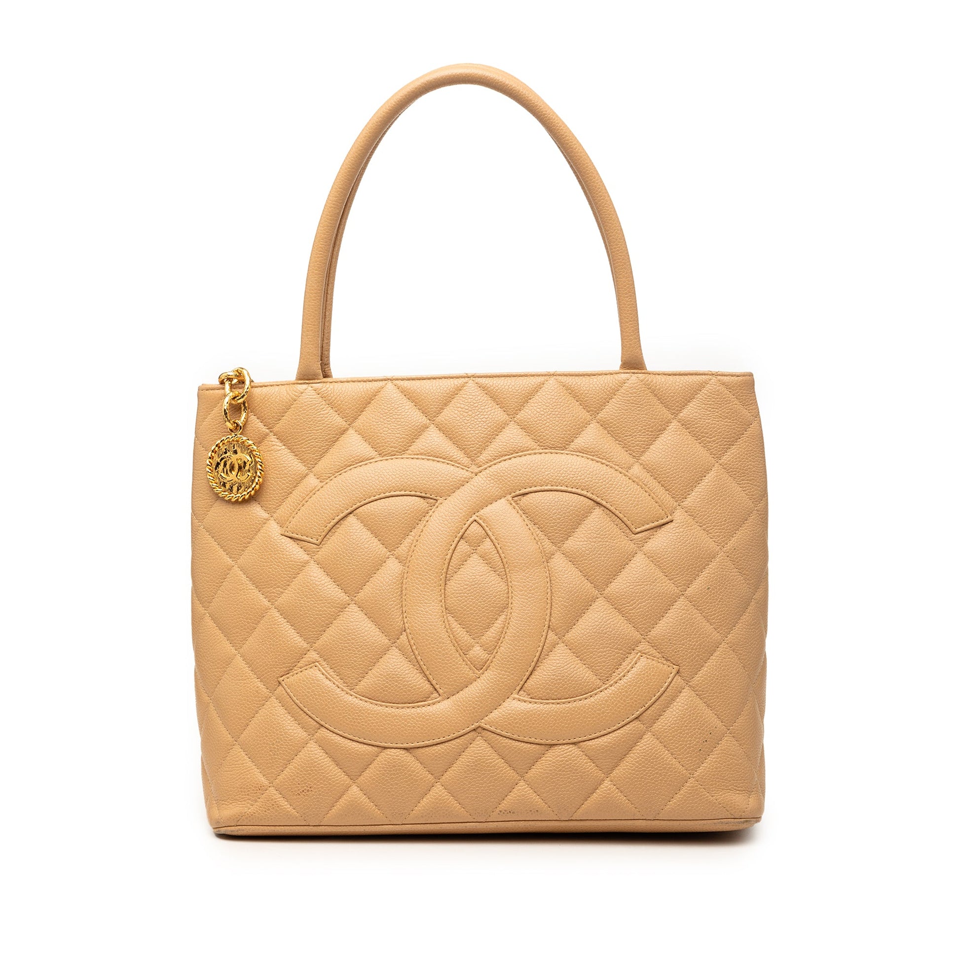 Chanel Caviar Medallion Tote