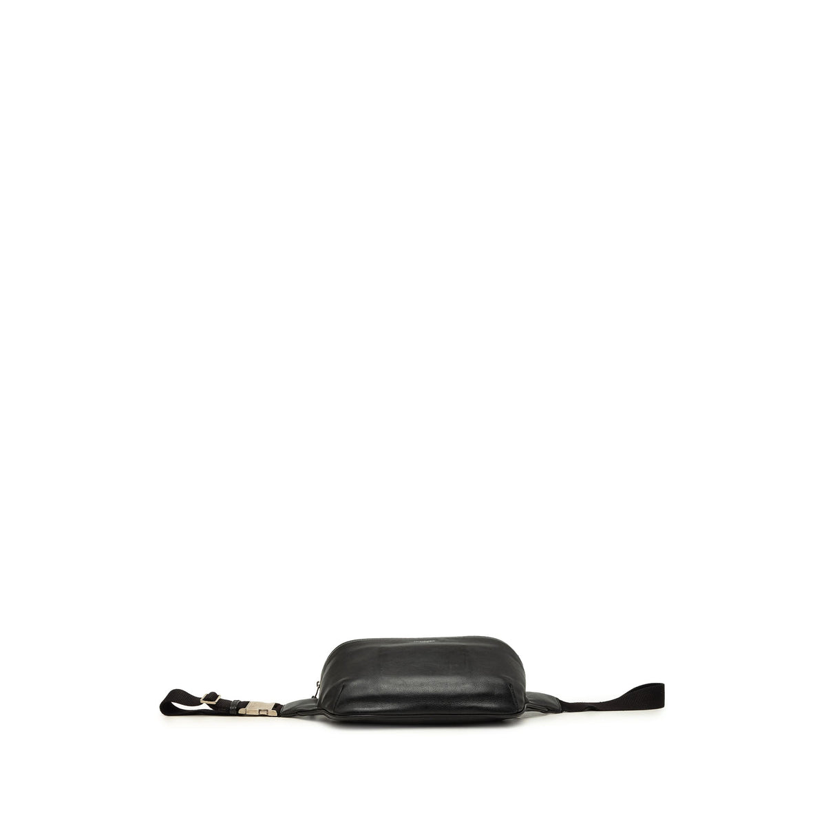Saint Laurent Leather Marsupio Belt Bag — Black