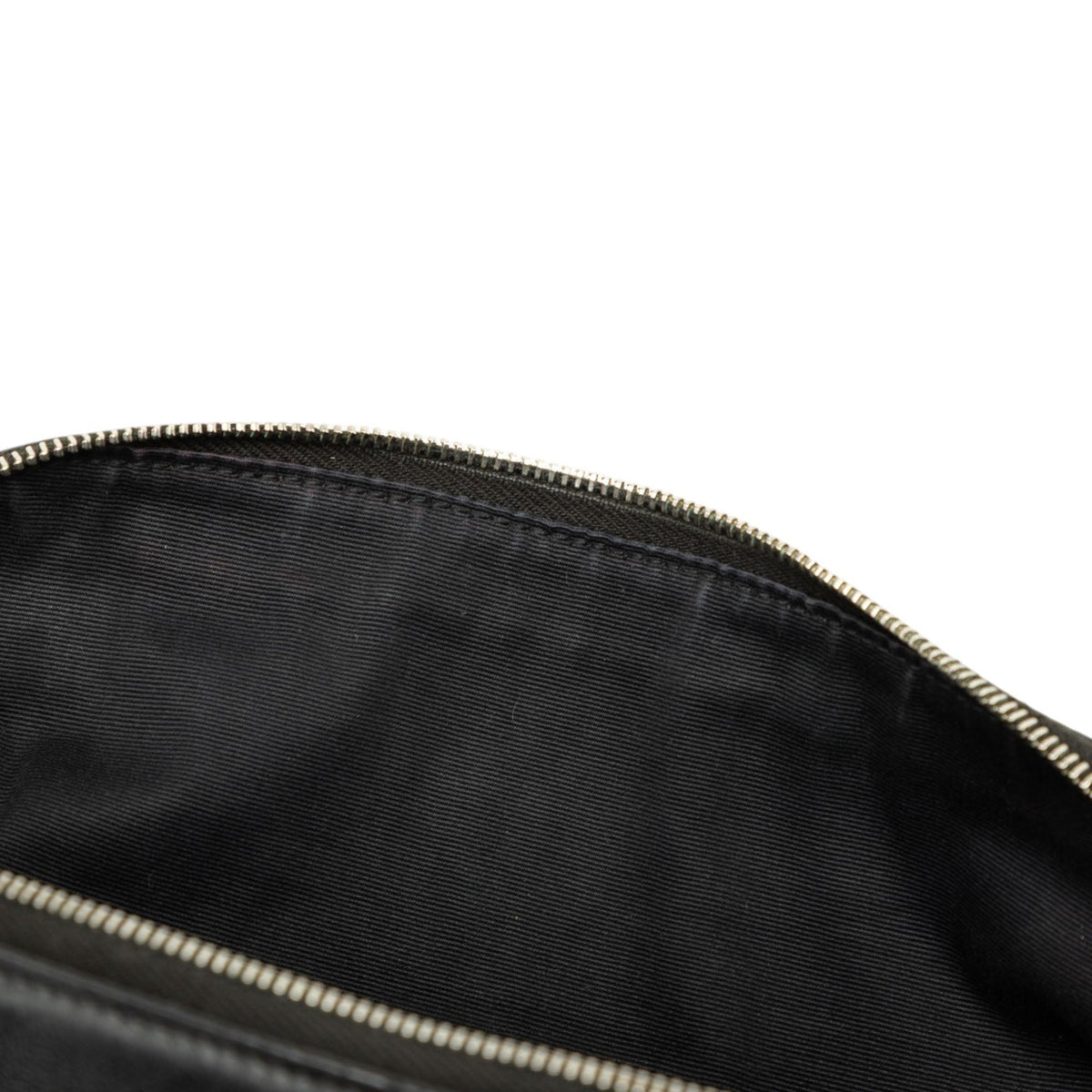 Saint Laurent Leather Marsupio Belt Bag — Black
