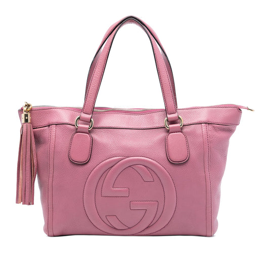 Gucci Small Leather Soho Working Tote