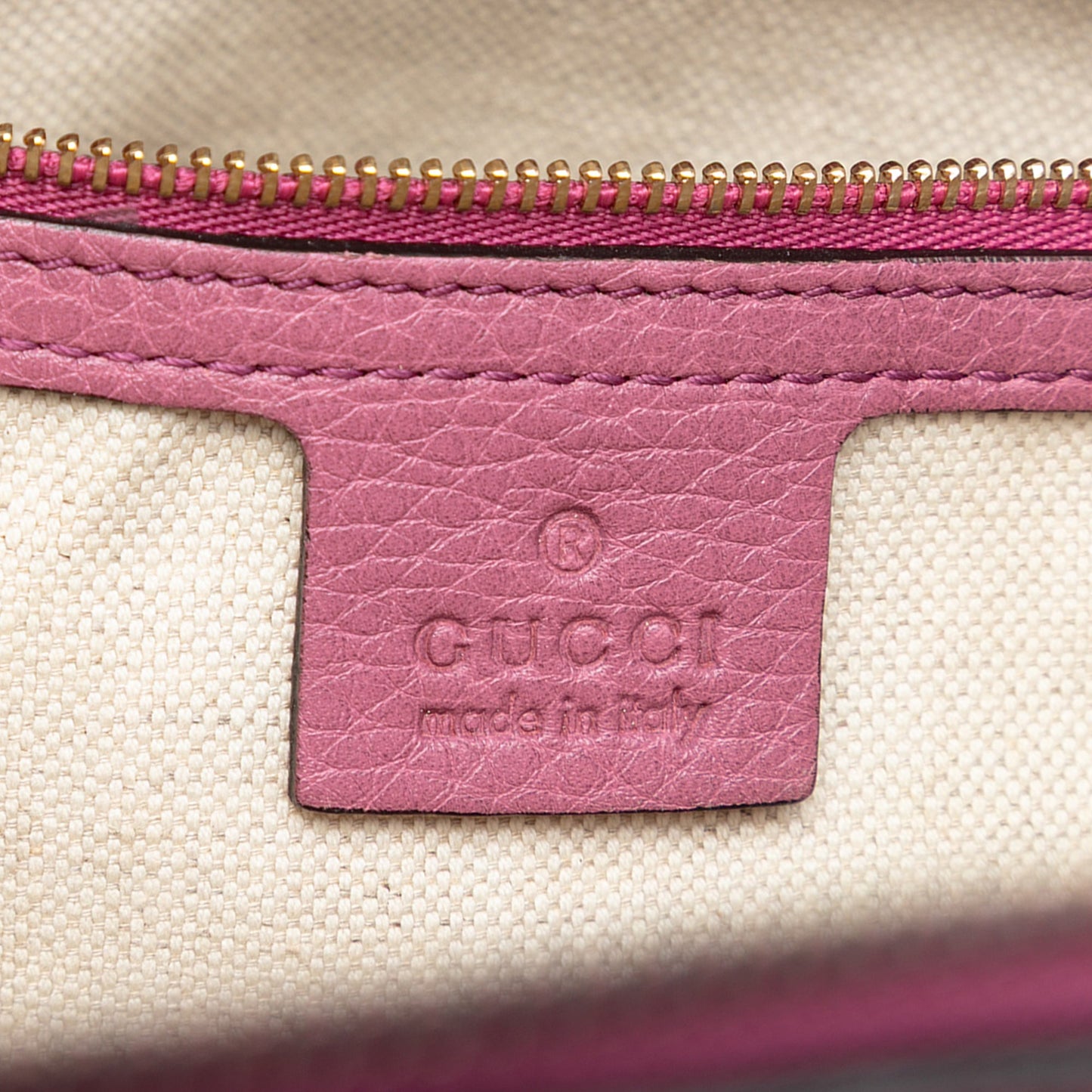 Gucci Small Leather Soho Working Tote