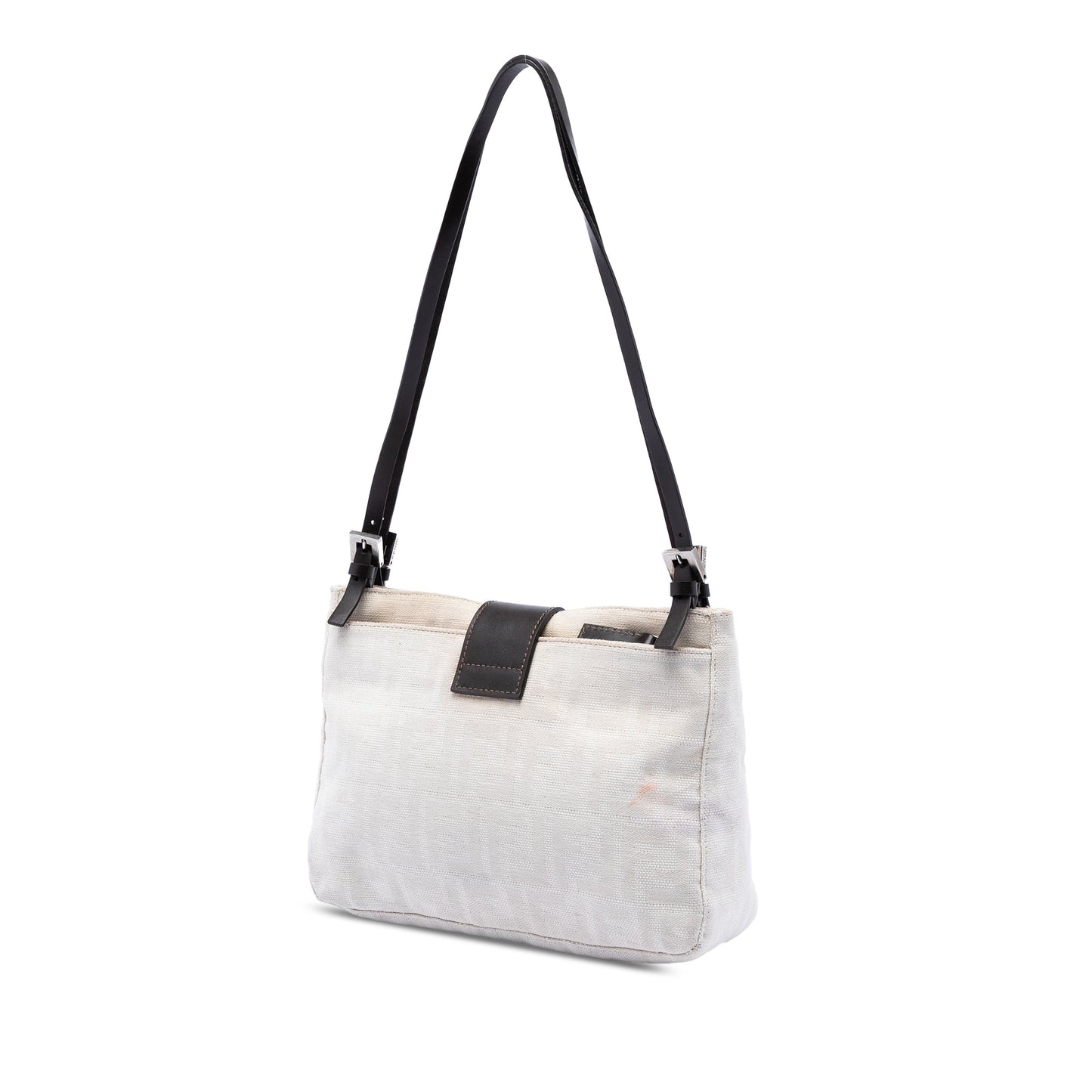 Fendi Zucca Canvas Shoulder Bag