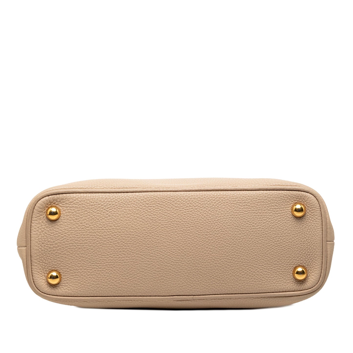 Burberry Small Grained Calfskin Bloomsbury Top Handle Bag