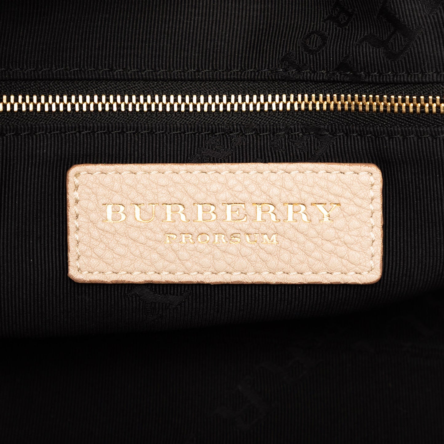 Burberry Small Grained Calfskin Bloomsbury Top Handle Bag