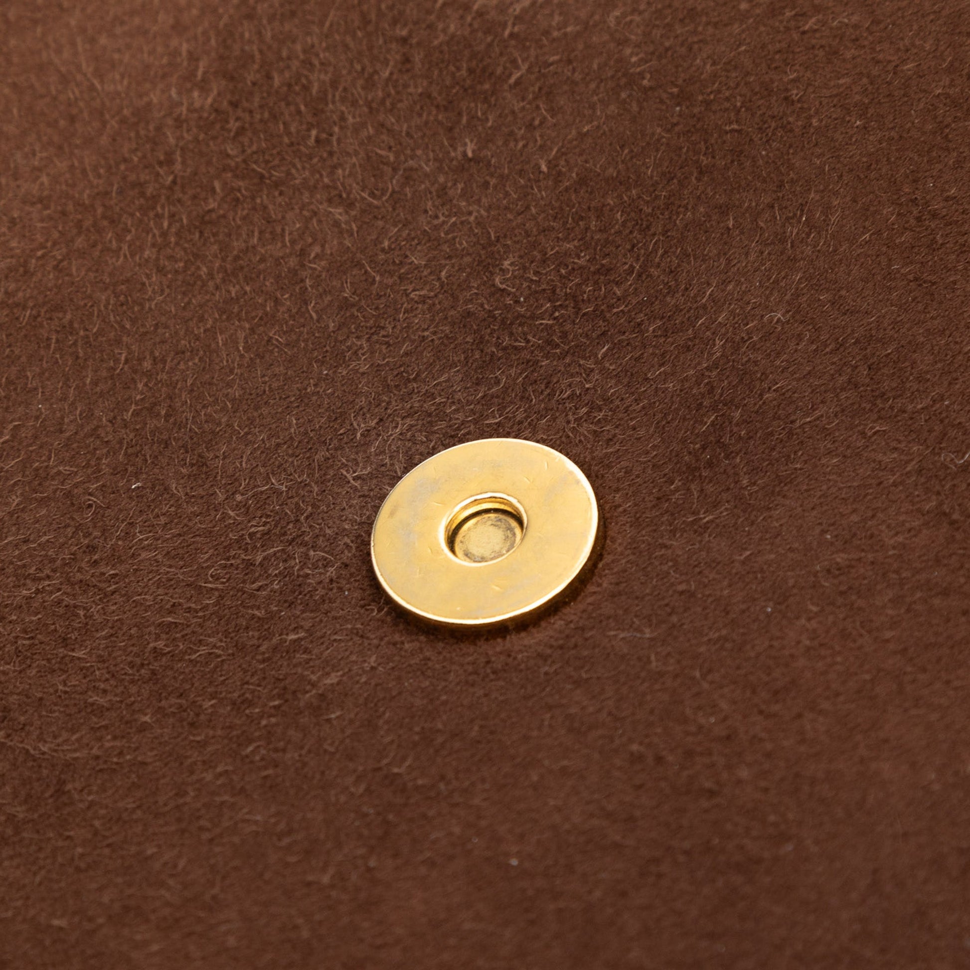 LOEWE Suede Anagram Flap Shoulder Bag