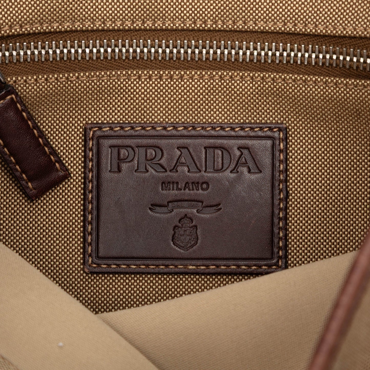 Prada Canvas Canapa Logo Crossbody