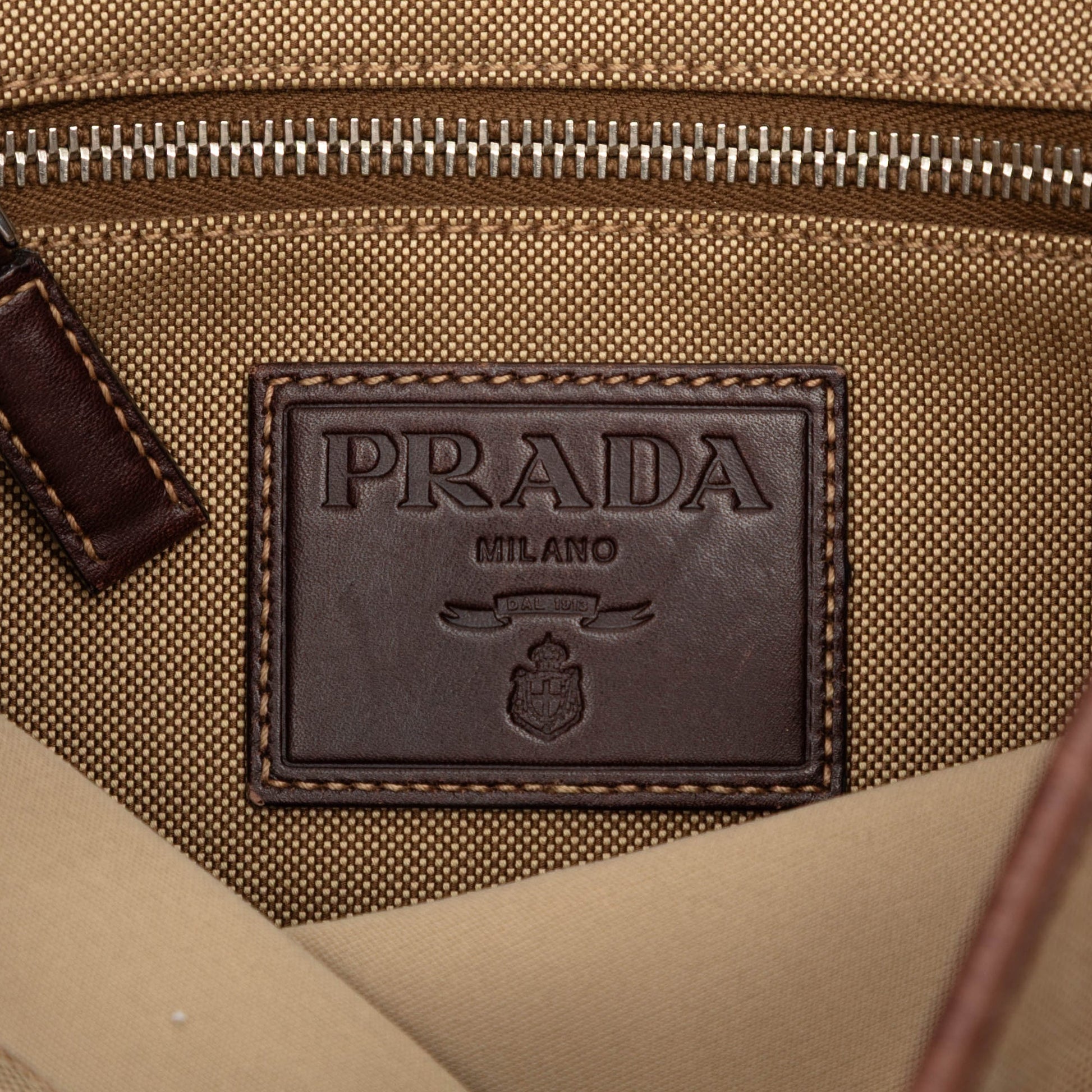 Prada Canvas Canapa Logo Crossbody